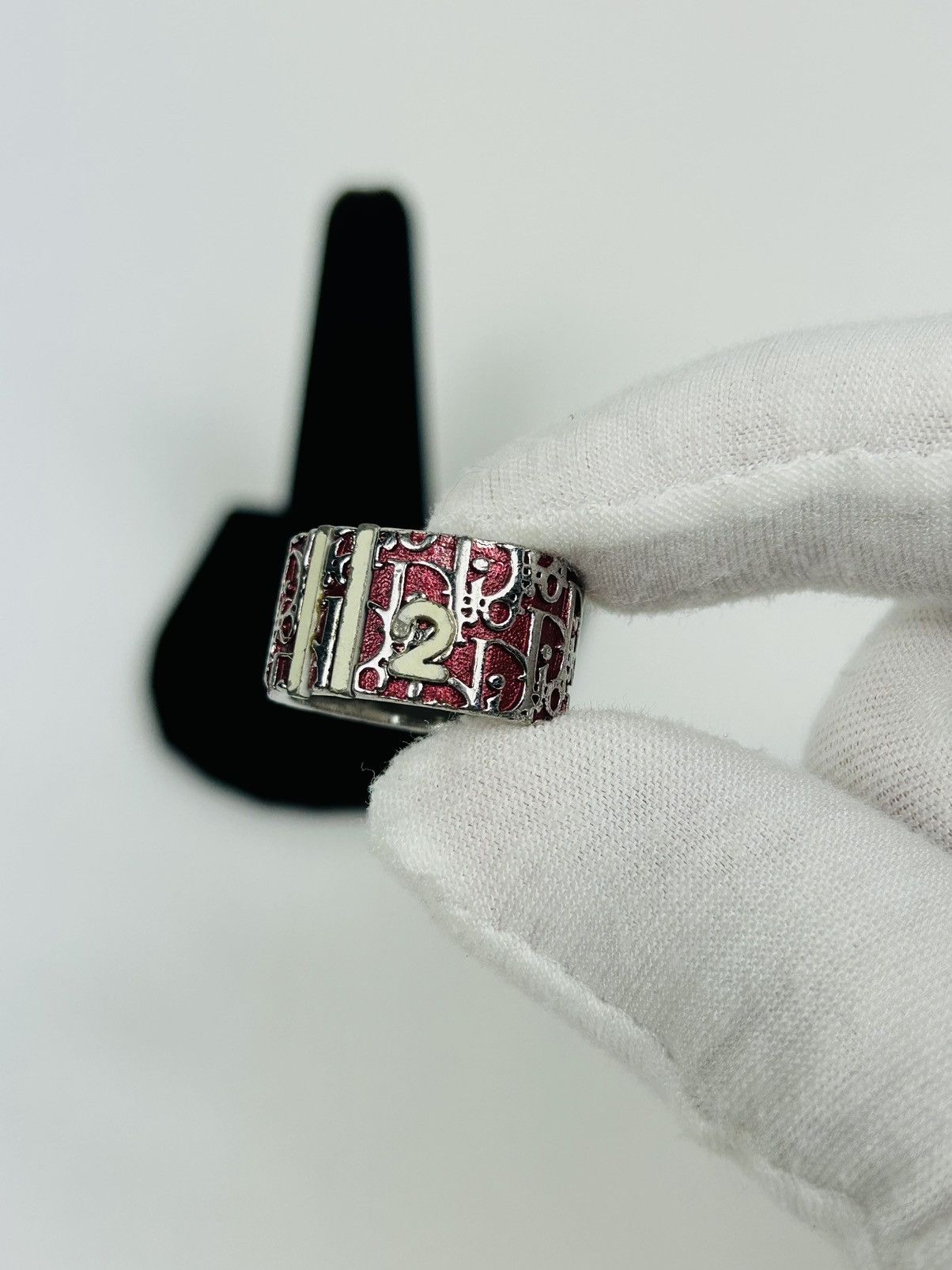 Dior Dior Red Trotter 2 Ring size 5 Size ONE SIZE - 2 Thumbnail