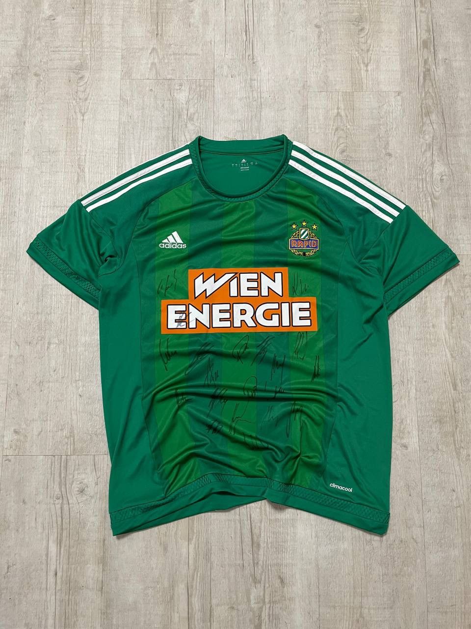 Adidas Rapid adidas soccer jersey L sz autograph team Size US L / EU 52-54 / 3 - 2 Thumbnail