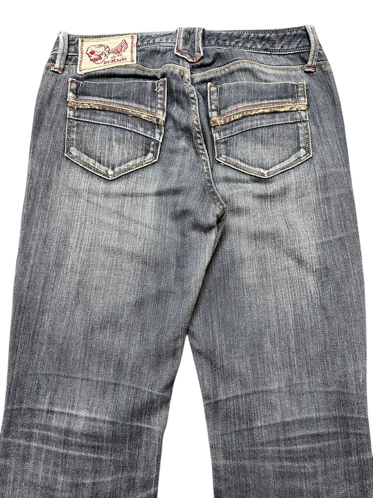 Japanese Brand DJ Jeans With Wideleg Bootcut Style and Faded Wash Size US 28 / EU 44 - 5 Thumbnail