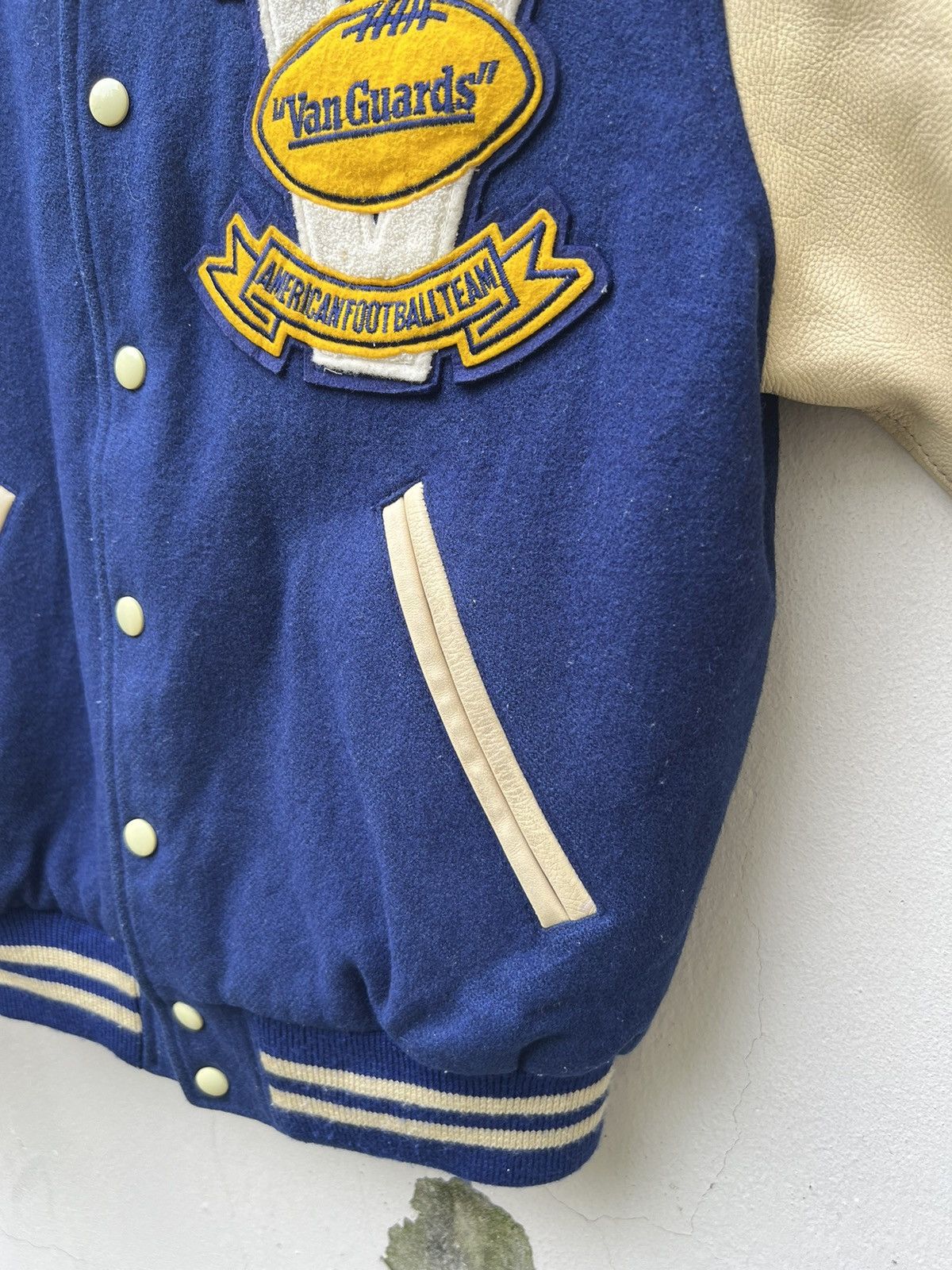 Vintage Vintage 80s Van Jac Japan Streetwear Varsity Bomber Jacket Size US M / EU 48-50 / 2 - 8 Thumbnail