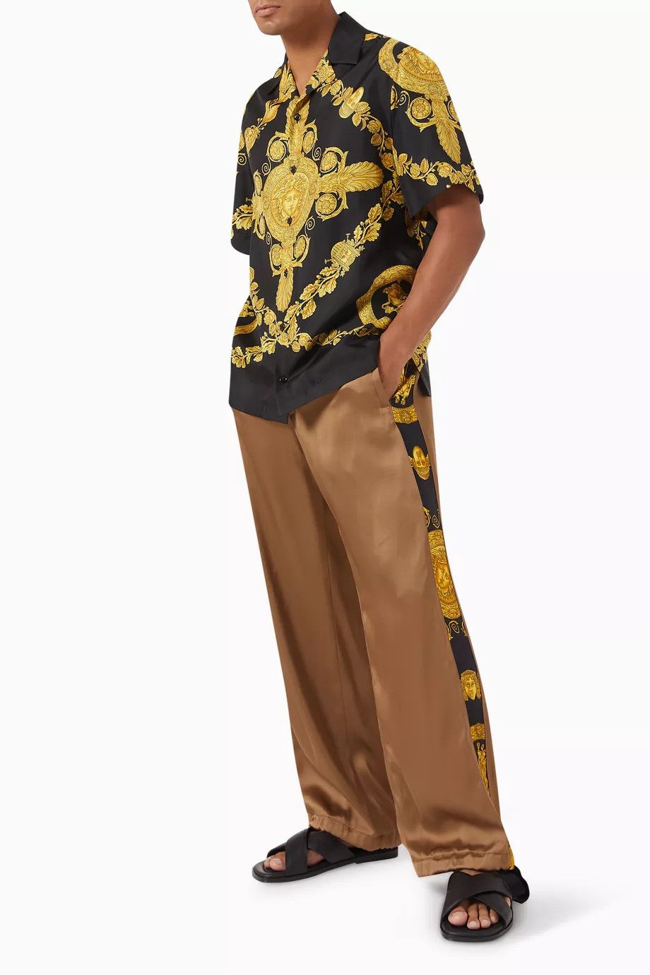 Versace o1y0525 Jogger & Sweatpant in Brown Size US 32 / EU 48 - 2 Thumbnail