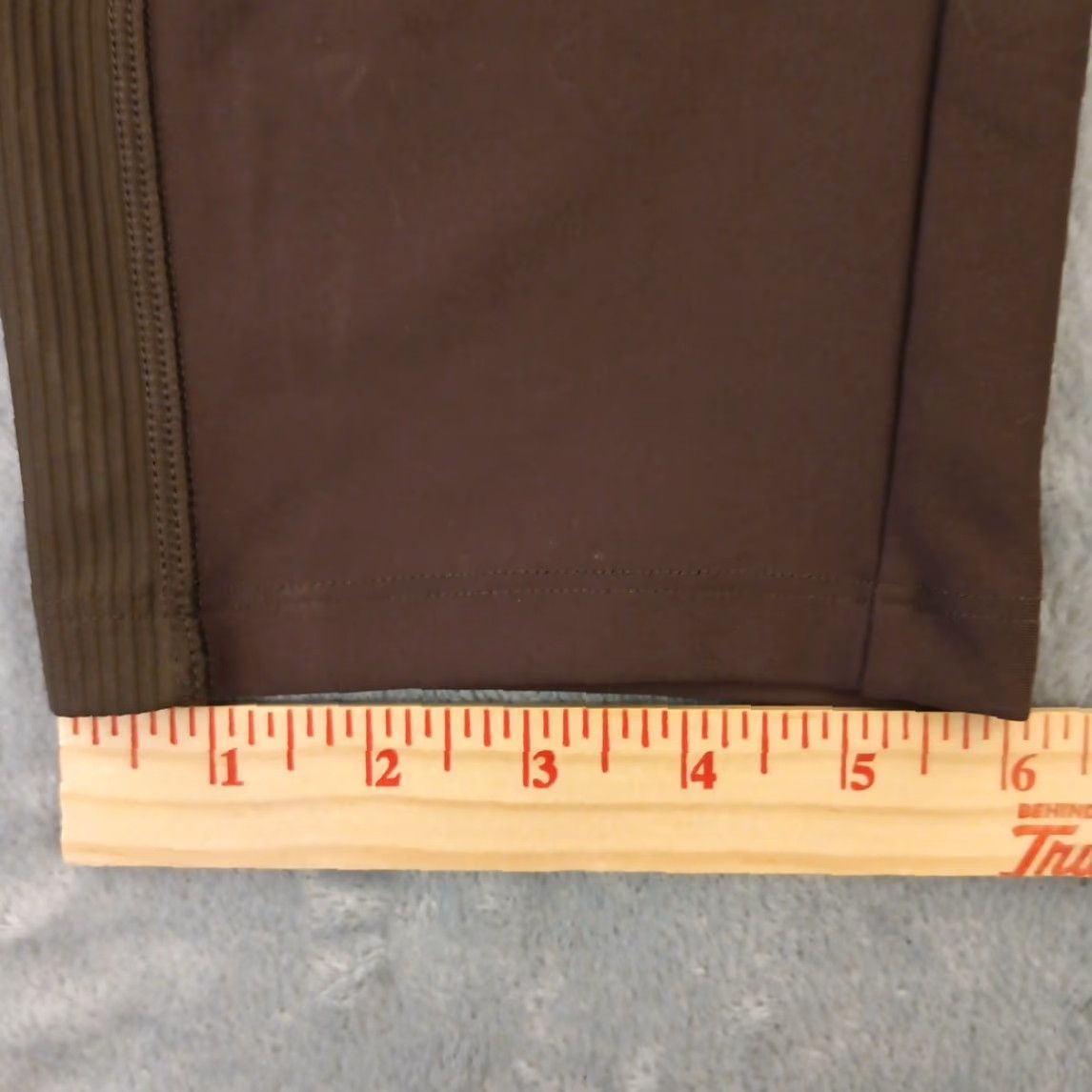 Old Navy Old Navy Powersoft Ankle Pants Womens Large Brown Pull On Pockets 30x26 Size 36" / US 14 / IT 50 - 6 Thumbnail