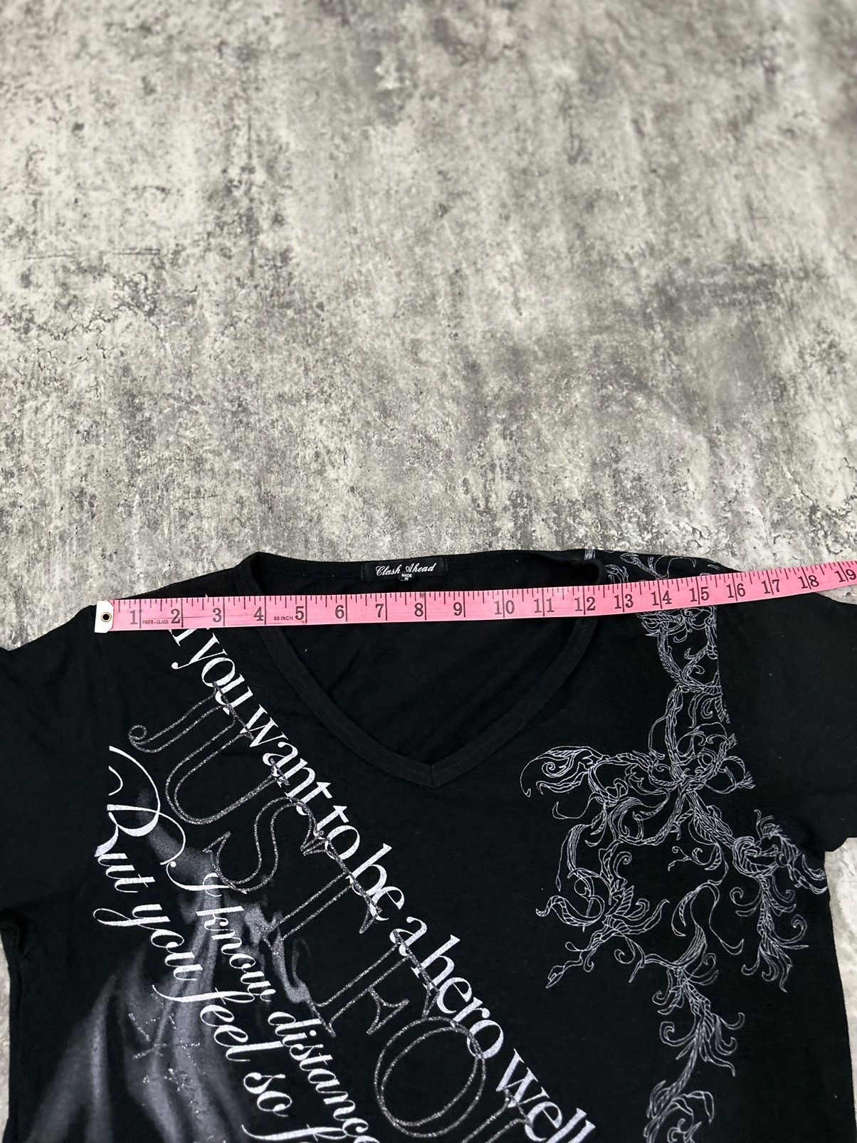 14th Addiction × If Six Was Nine × Le Grande Bleu (L.G.B.) Japanese Clash Ahead Poem Tshirt Size US M / EU 48-50 / 2 - 9 Thumbnail