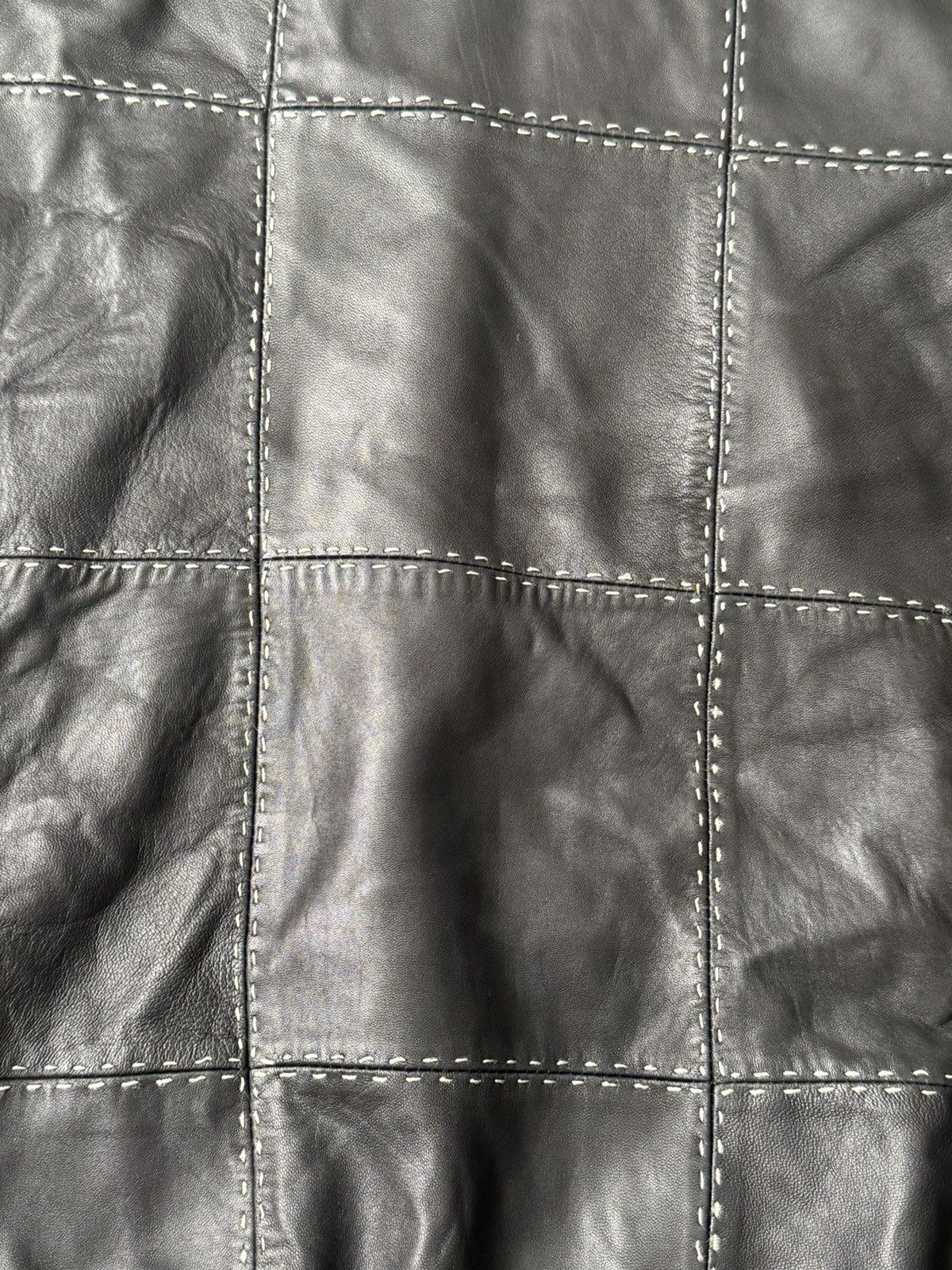 Pelle Pelle Vintage 90s Y2K Pelle Pelle Marc Buchanan Leather Jacket 56 Size US XXL / EU 58 / 5 - 4 Thumbnail