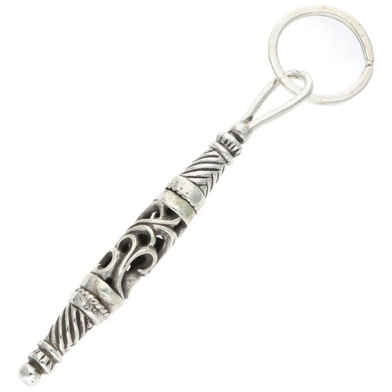 Chrome Hearts Chrome Hearts Dagger Key Ring Silver Key Ring Size ONE SIZE - 2 Thumbnail