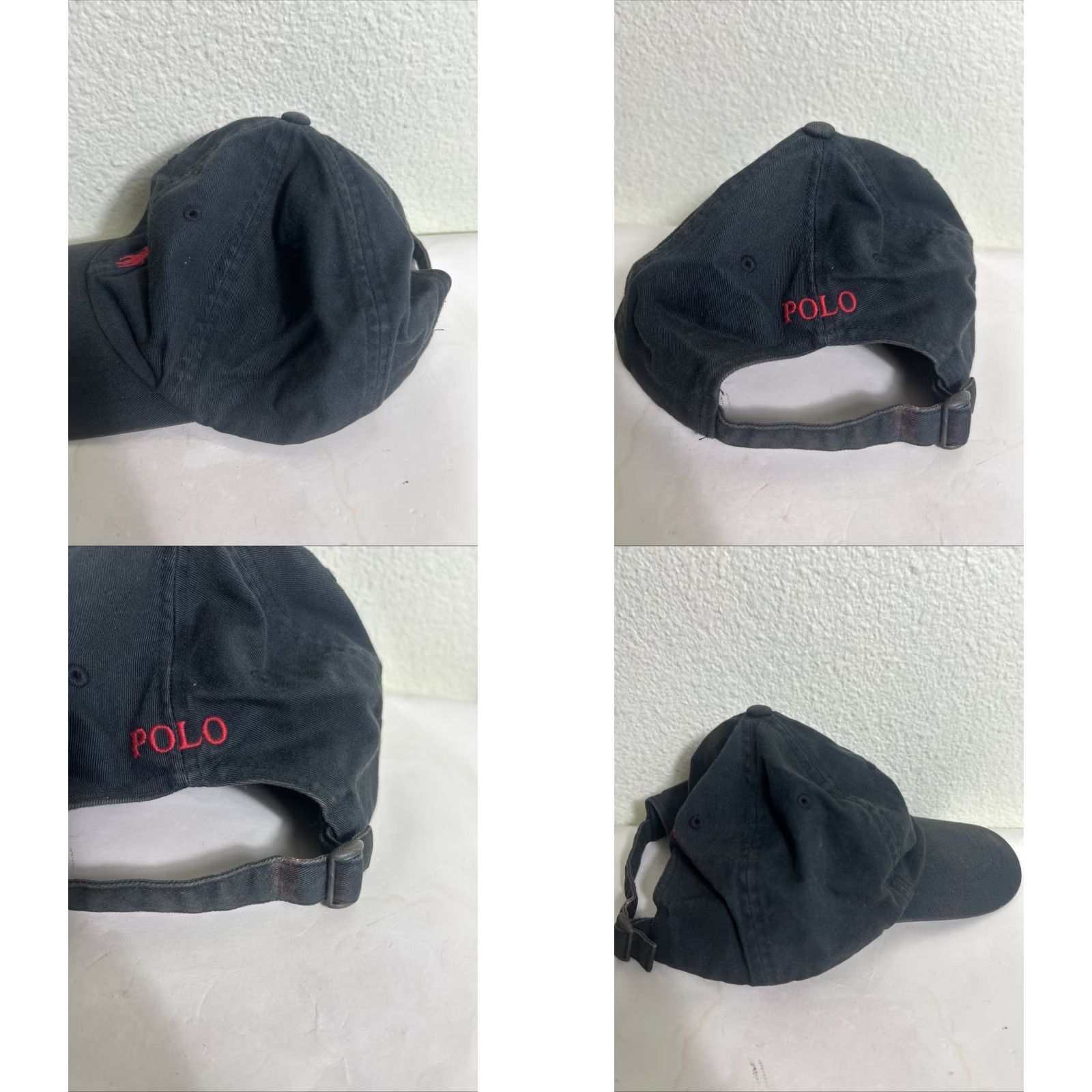 Polo Ralph Lauren Polo Ralph Lauren Baseball Cap Hat Strap Back Dad Black Cotton Adjustable One Size Men Mens Size US M / EU 48-50 / 2 - 8 Thumbnail