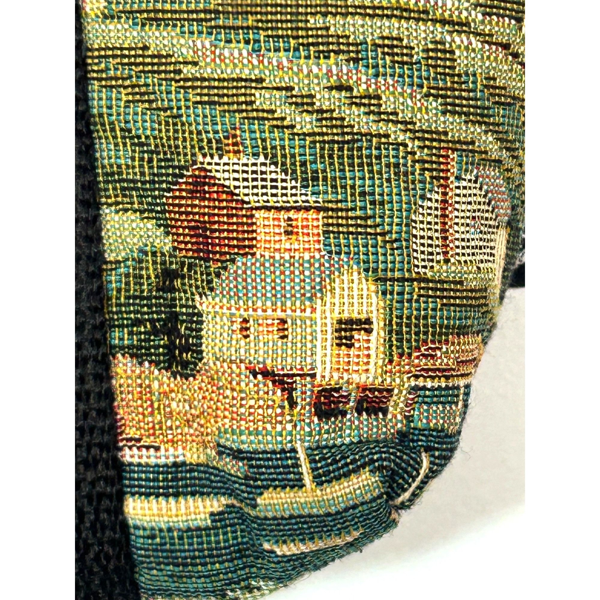 Other Tapestry Fabric Handbag Seaside Lighthouse Sailboats Seagull Size ONE SIZE - 5 Thumbnail