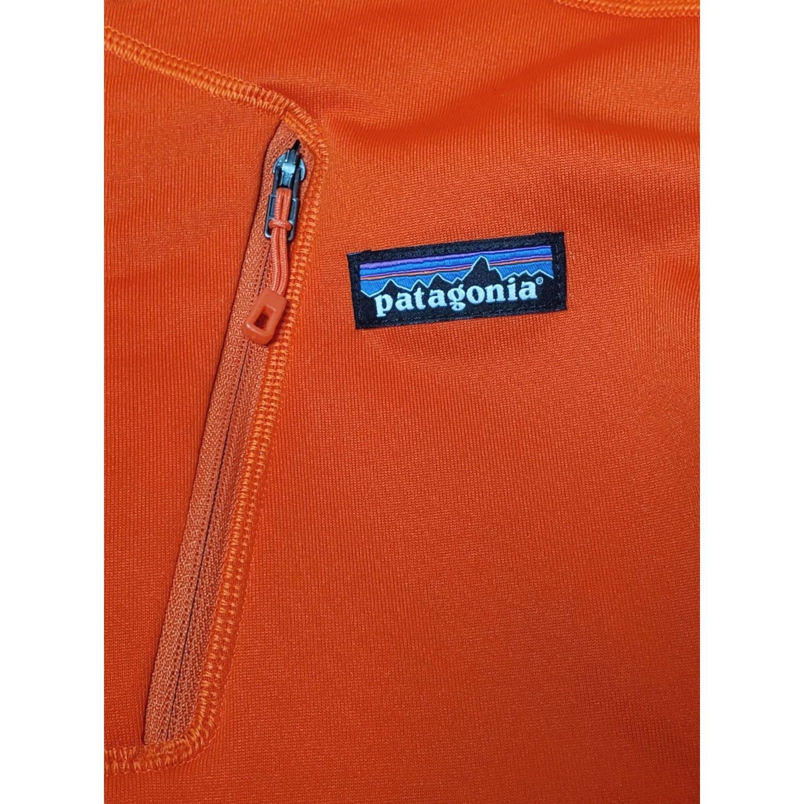 Patagonia Patagonia Pullover 1/4-Zip Polartec Power Stretch Fleece Mens M Orange-Red NBNWOT Size US M / EU 48-50 / 2 - 6 Thumbnail