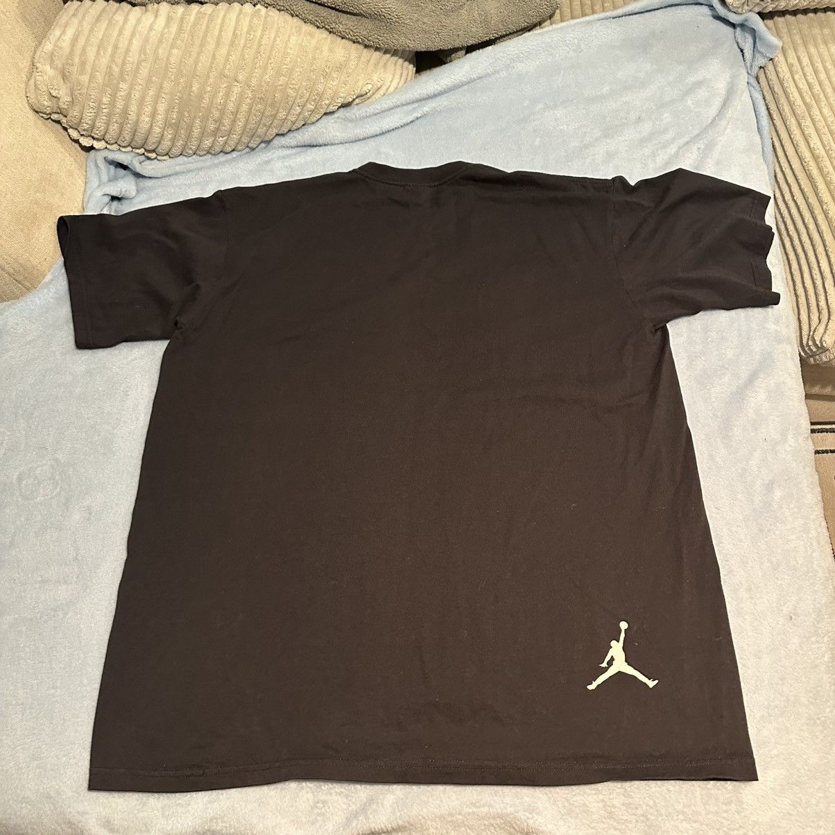 Jordan Brand × Nike Y2K Nike Jordan Spellout Tee Size US L / EU 52-54 / 3 - 6 Thumbnail