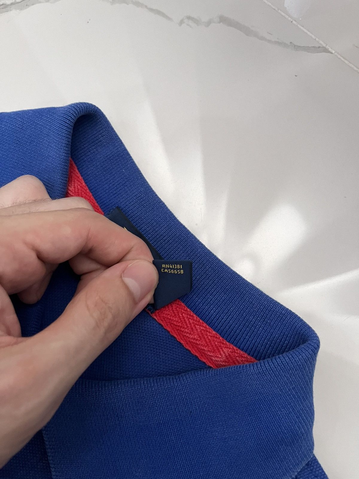 Polo Ralph Lauren 90’s POLO RALPH LAUREN RETRO BIG LOGO RARE POLO TEE Y2K Size US L / EU 52-54 / 3 - 6 Thumbnail