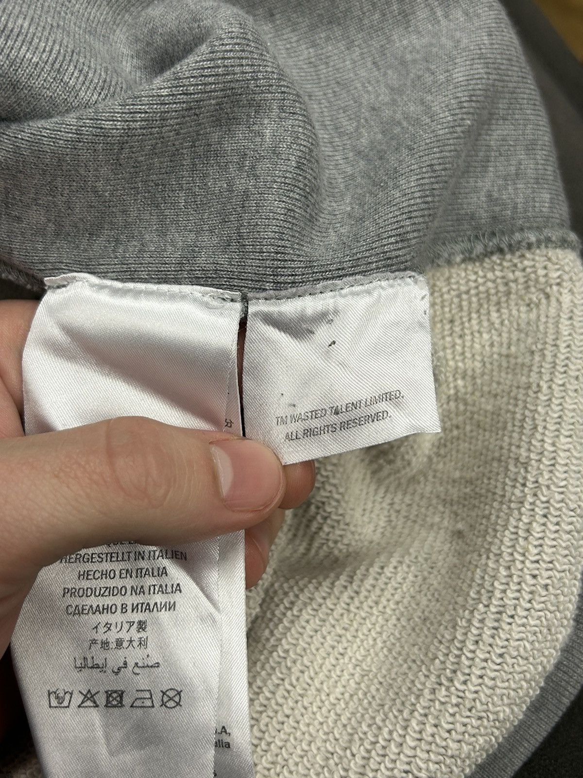 Gucci Gucci “The Face” Grey Hoodie – Box Logo Style – Size M Size US M / EU 48-50 / 2 - 22 Thumbnail