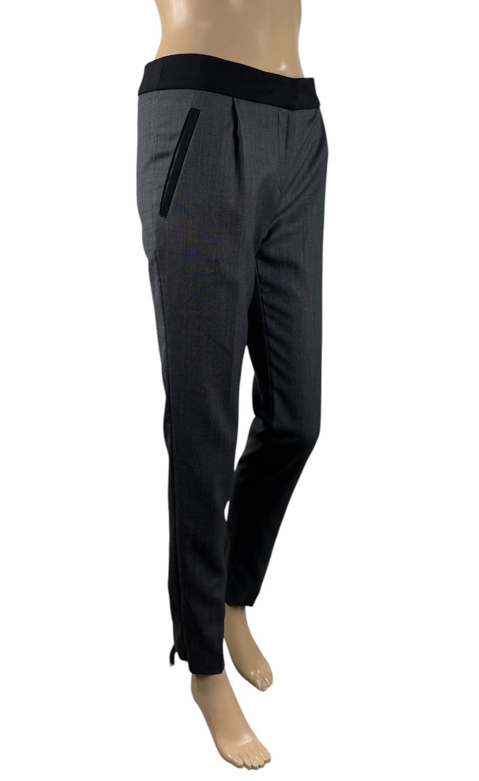 Balenciaga Balenciaga Paris Wool Dress Pants Ankle Zip size 34 Size 24" / US 00 / IT 34 - 3 Thumbnail