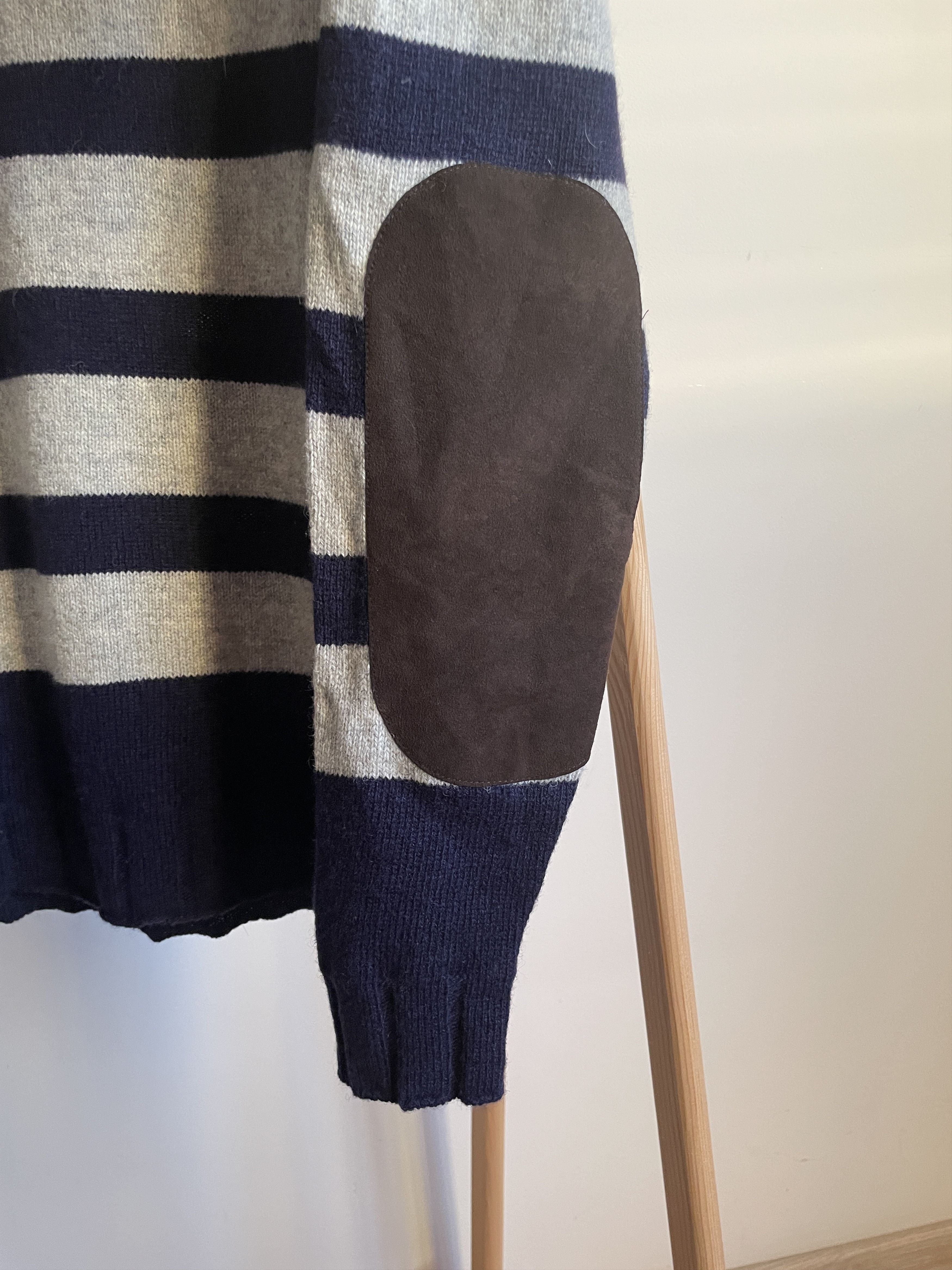 Barbour Barbour Stockman Stripe Crew Neck Shetland Wool Sweater Size US M / EU 48-50 / 2 - 5 Thumbnail