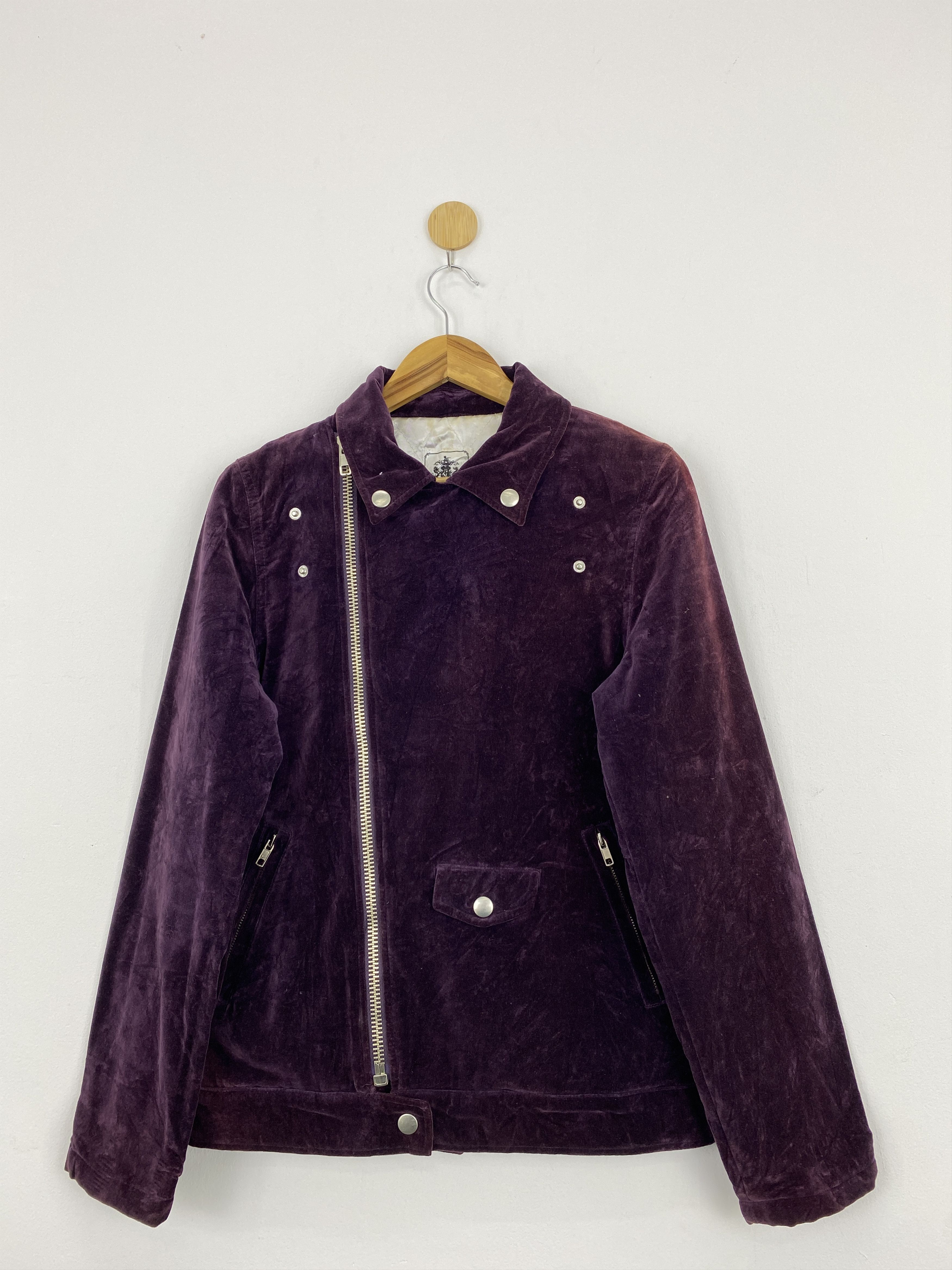 Vintage Japanese Brand Avant Garde Velvet Jacket J1750