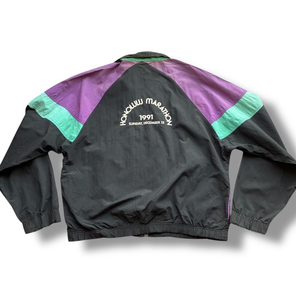 Vintage VINTAGE 1991 HONOLULU MARATHON MAYORS WALK LIGHT JACKET Size US L / EU 52-54 / 3 - 4 Thumbnail