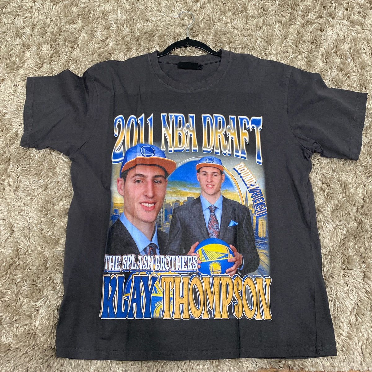 Vintage Grace Court Klay Thompson Shirt Size US L / EU 52-54 / 3 - 1 Thumbnail