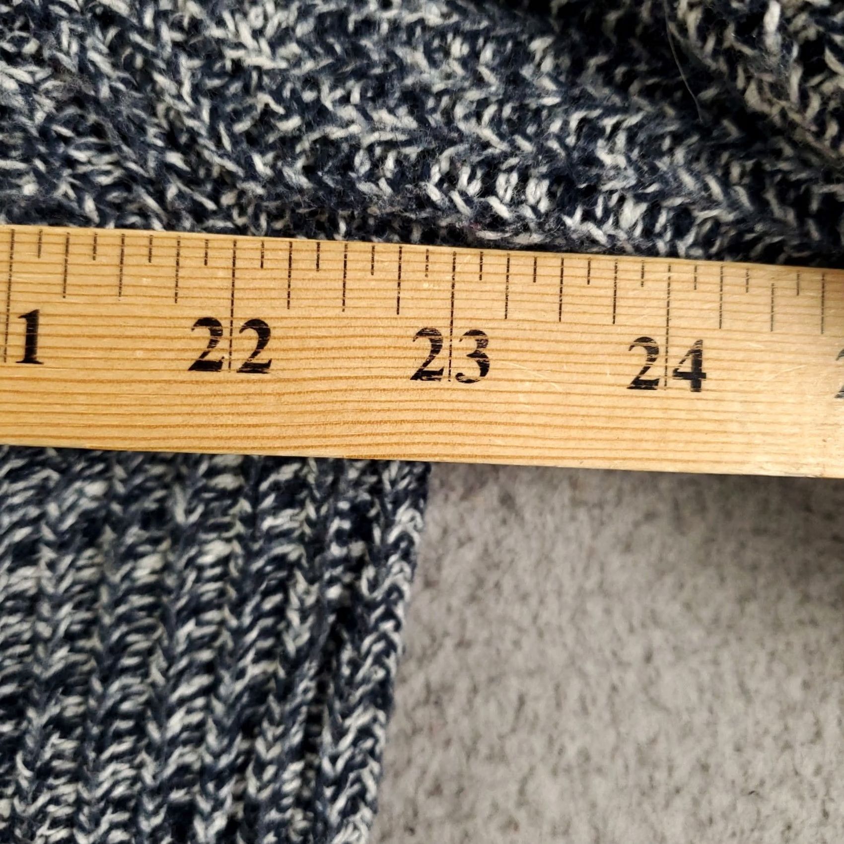 Old Navy VINTAGE Old Navy Mens Cardigan Sweater XL Black Gray White Button Up Knit Classic Size US XL / EU 56 / 4 - 3 Thumbnail