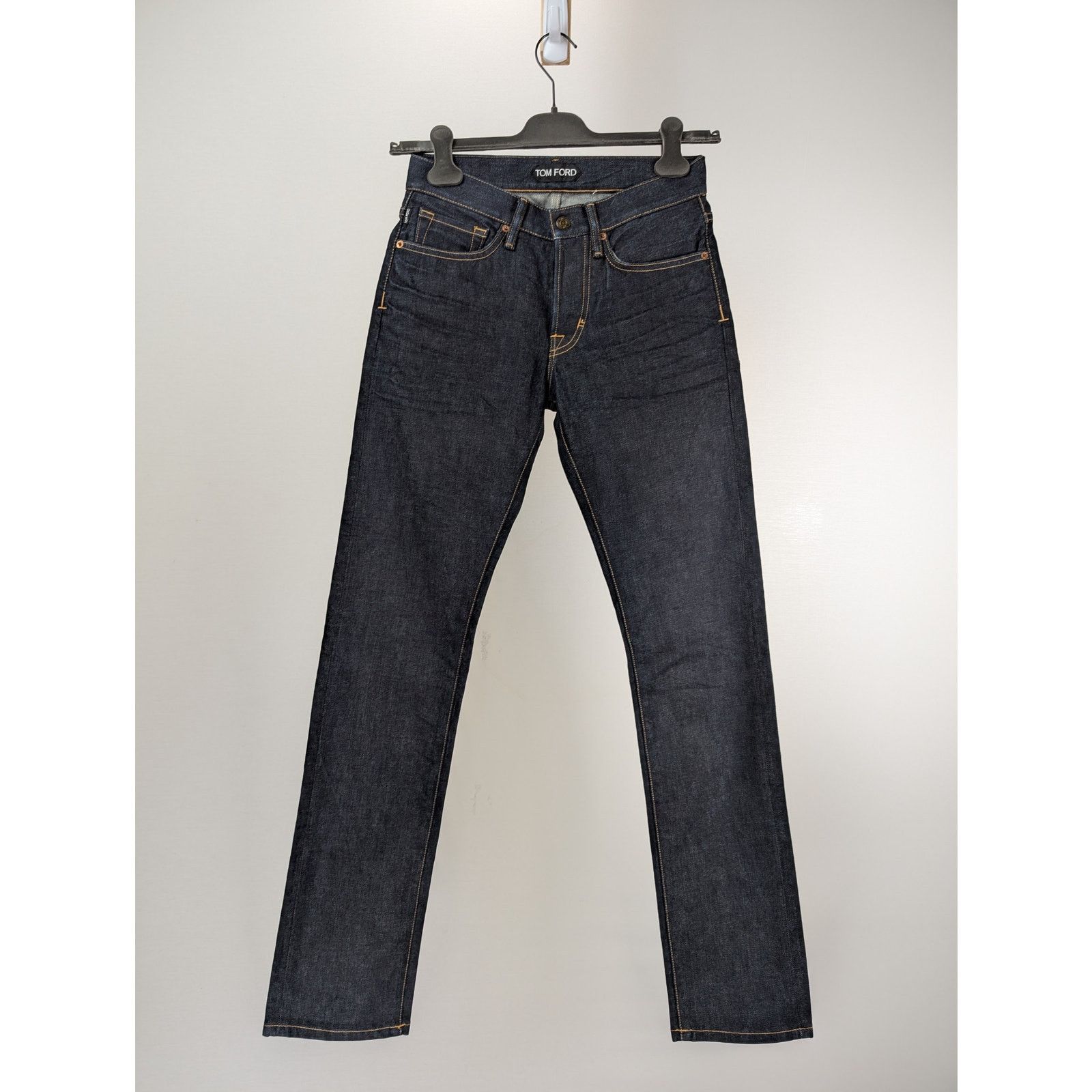 Tom Ford o1rshd1 Q:2 / Straight Denim Jeans in Blue 29 Size US 29 - 1 Thumbnail