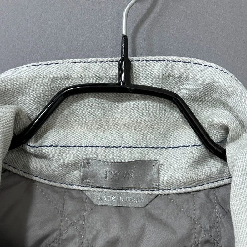 Dior Dior Tiger embroidered logo denim jacket 2504-Nextarrow Size US S / EU 44-46 / 1 - 7 Thumbnail