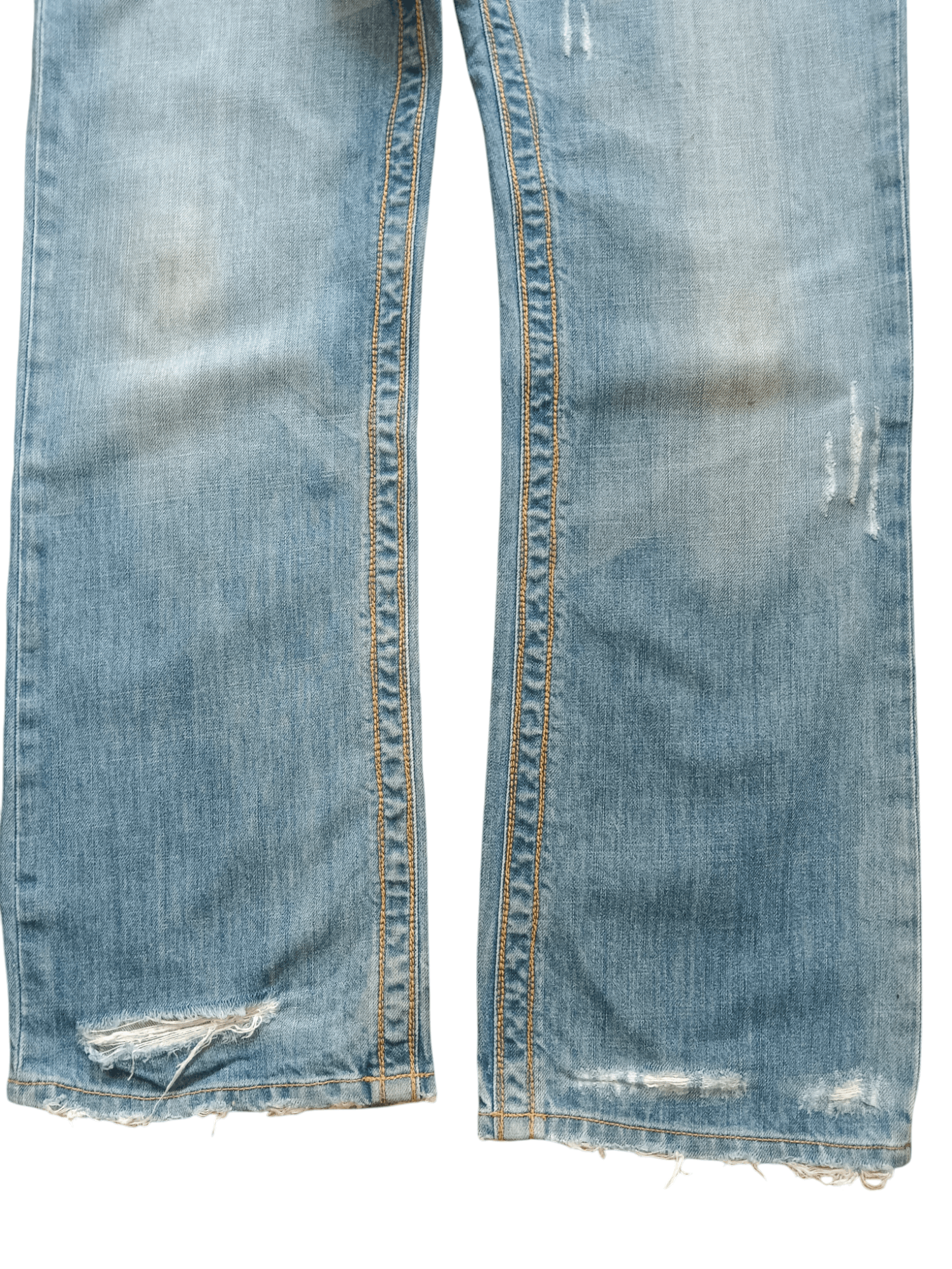 Esprit Vintage Esprit Distressed Handcrafted Punk Denim Size US 32 / EU 48 - 5 Thumbnail