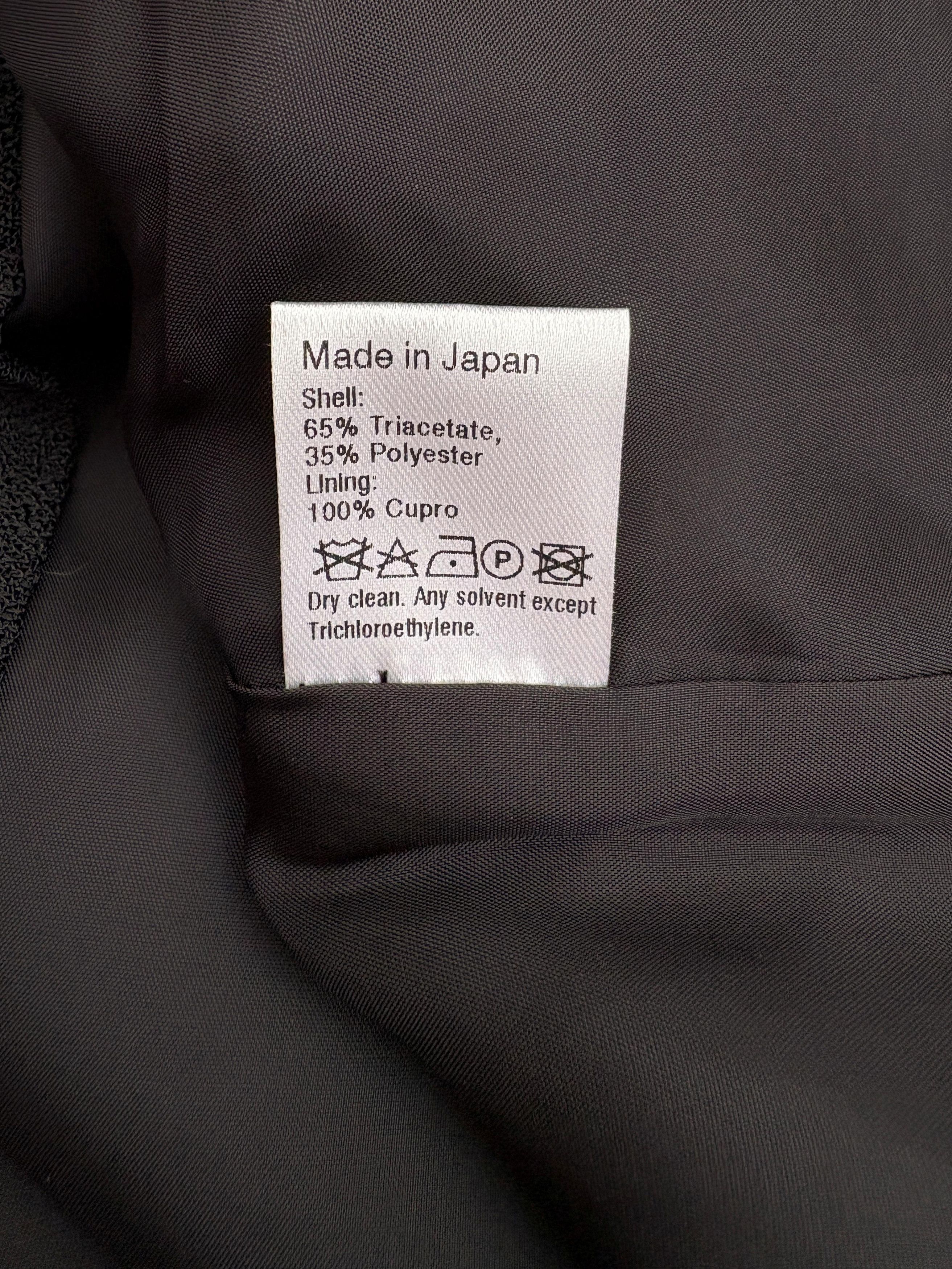 Commission 20fw Collarless Tweed Chasseur Jacket Black Size M / US 6-8 / IT 42-44 - 6 Thumbnail