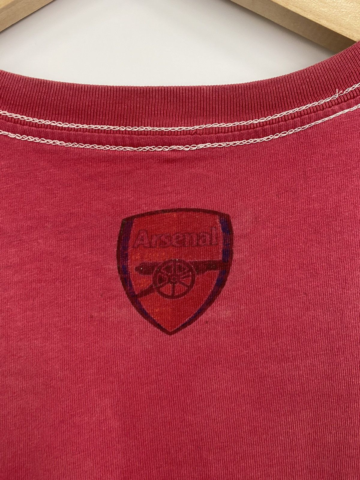 Nike × Vintage 💀 Y2K Nike Arsenal Skull Jersey Football T-Shirt Rare Retro Size US XL / EU 56 / 4 - 8 Thumbnail