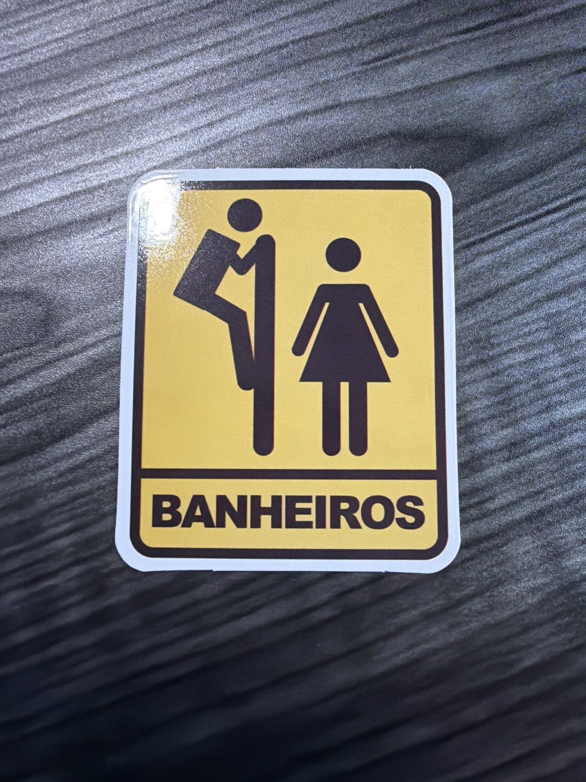 Hypebeast Banheiros Unisex Sticker Size ONE SIZE - 1 Thumbnail