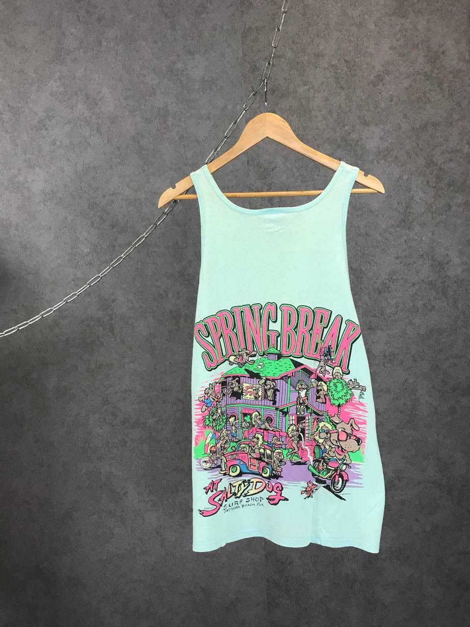 Other Salty Dog 1980 vintage surf made in USA tank top Size US L / EU 52-54 / 3 - 1 Thumbnail