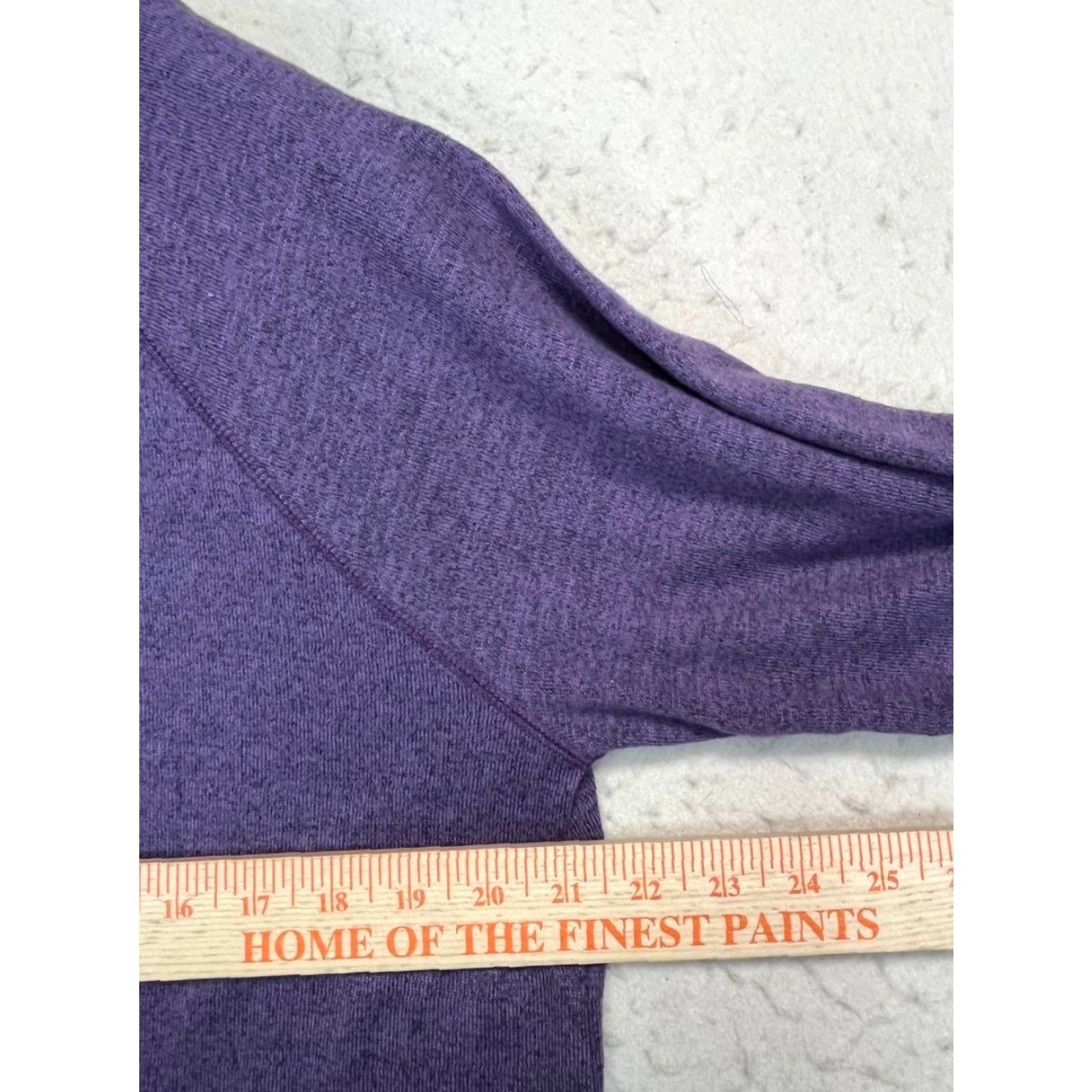 Vintage Live Love Lounge Sweatshirt Womens Purple Size L Pullover Activewear Love 90s? Size L / US 10 / IT 46 - 4 Thumbnail