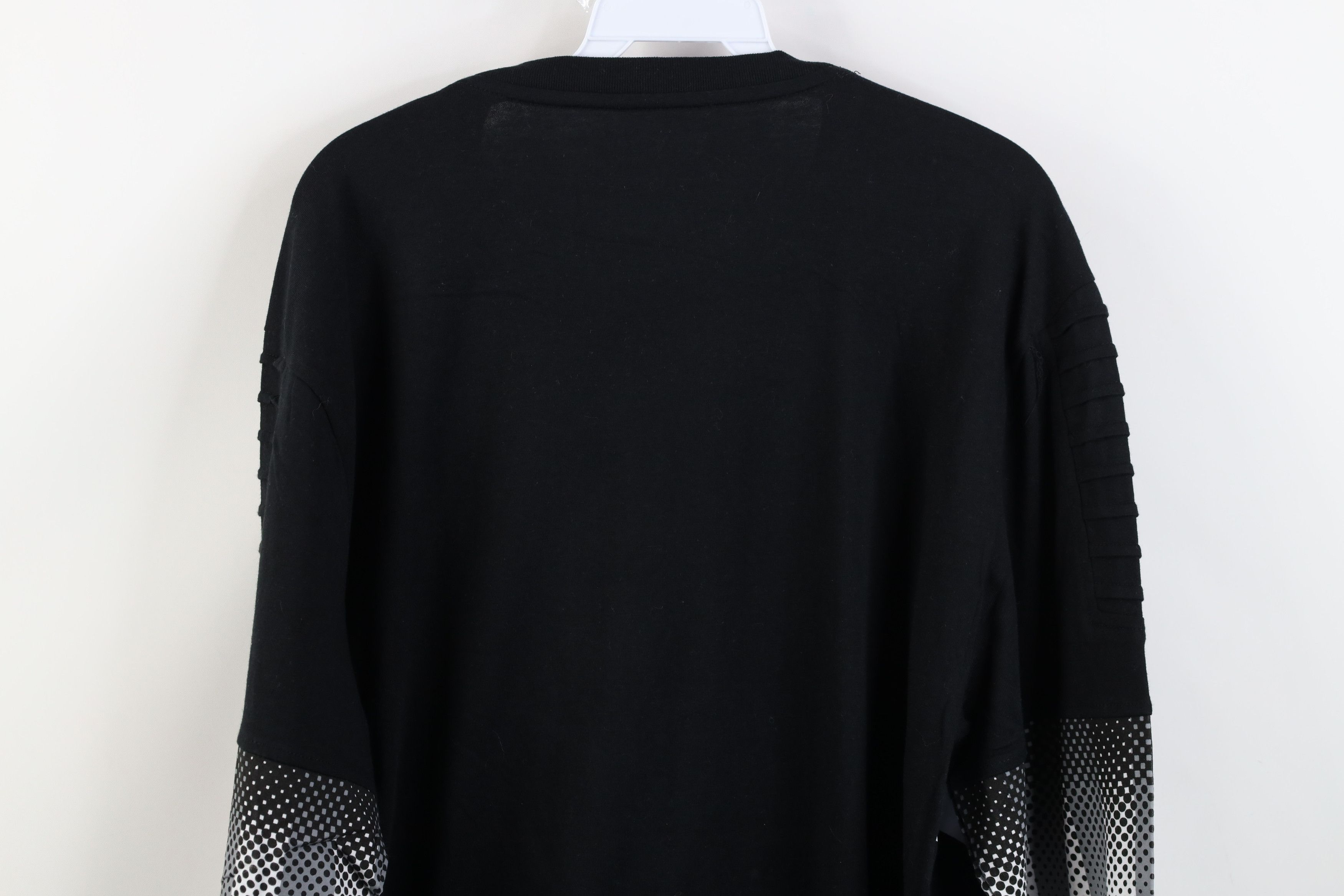 Vintage Deadstock Vintage Y2K Streetwear Flag Long Sleeve T-Shirt Size US XXL / EU 58 / 5 - 14 Thumbnail