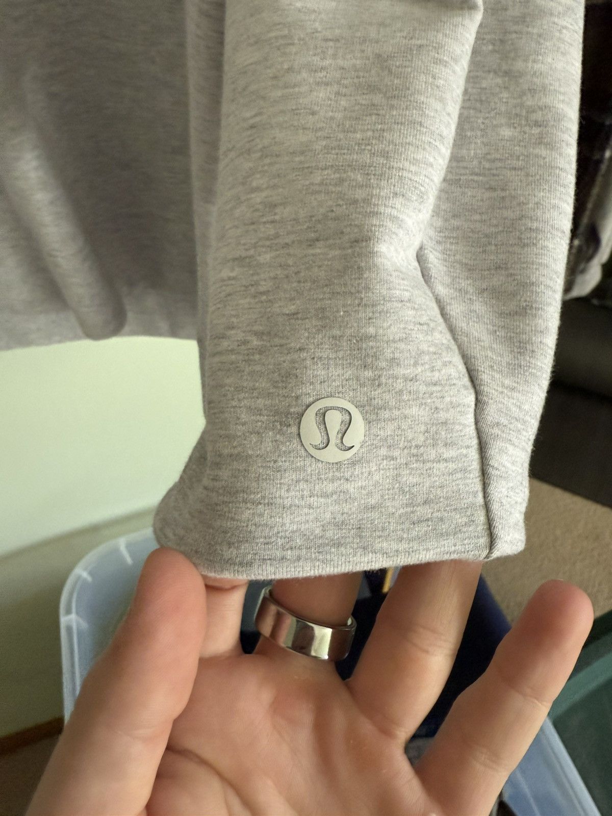 Lululemon Lululemon city sweat crew sz M gray Size US M / EU 48-50 / 2 - 5 Thumbnail