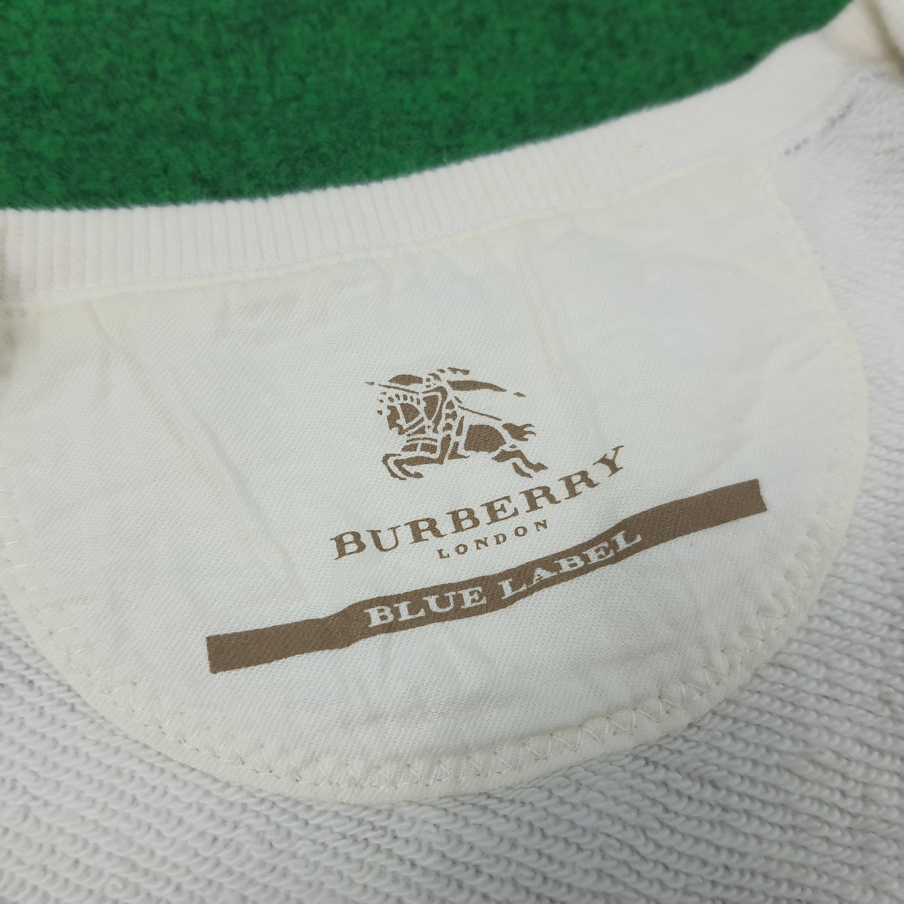 Burberry × Vintage Vintage Burberry Blue Label Long Sleeve Shirt Size XS / US 0-2 / IT 36-38 - 5 Thumbnail