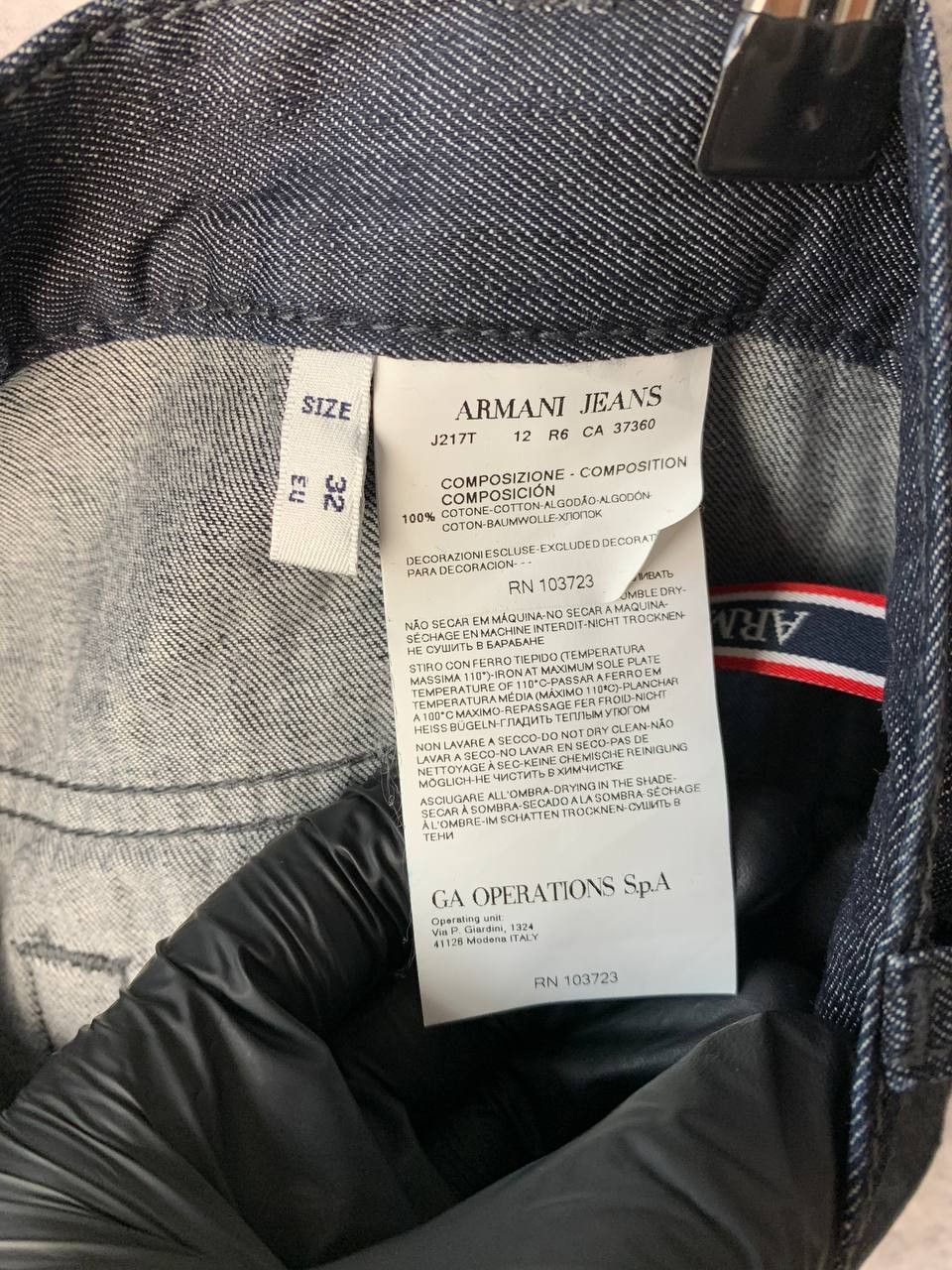 Armani Armani Jeans J217T Vintage Denim Pants Men's size 33 Size US 33 - 14 Thumbnail