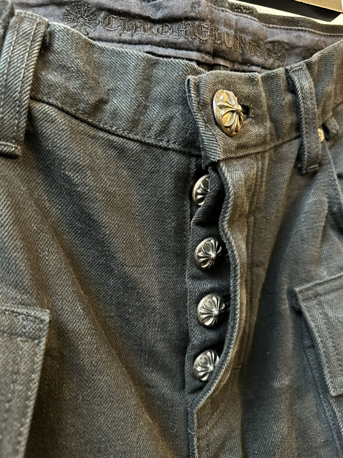 Chrome Hearts CHROME HEARTS FATIGUE CARGO SHORTS SZ36 Size US 36 / EU 52 - 3 Thumbnail