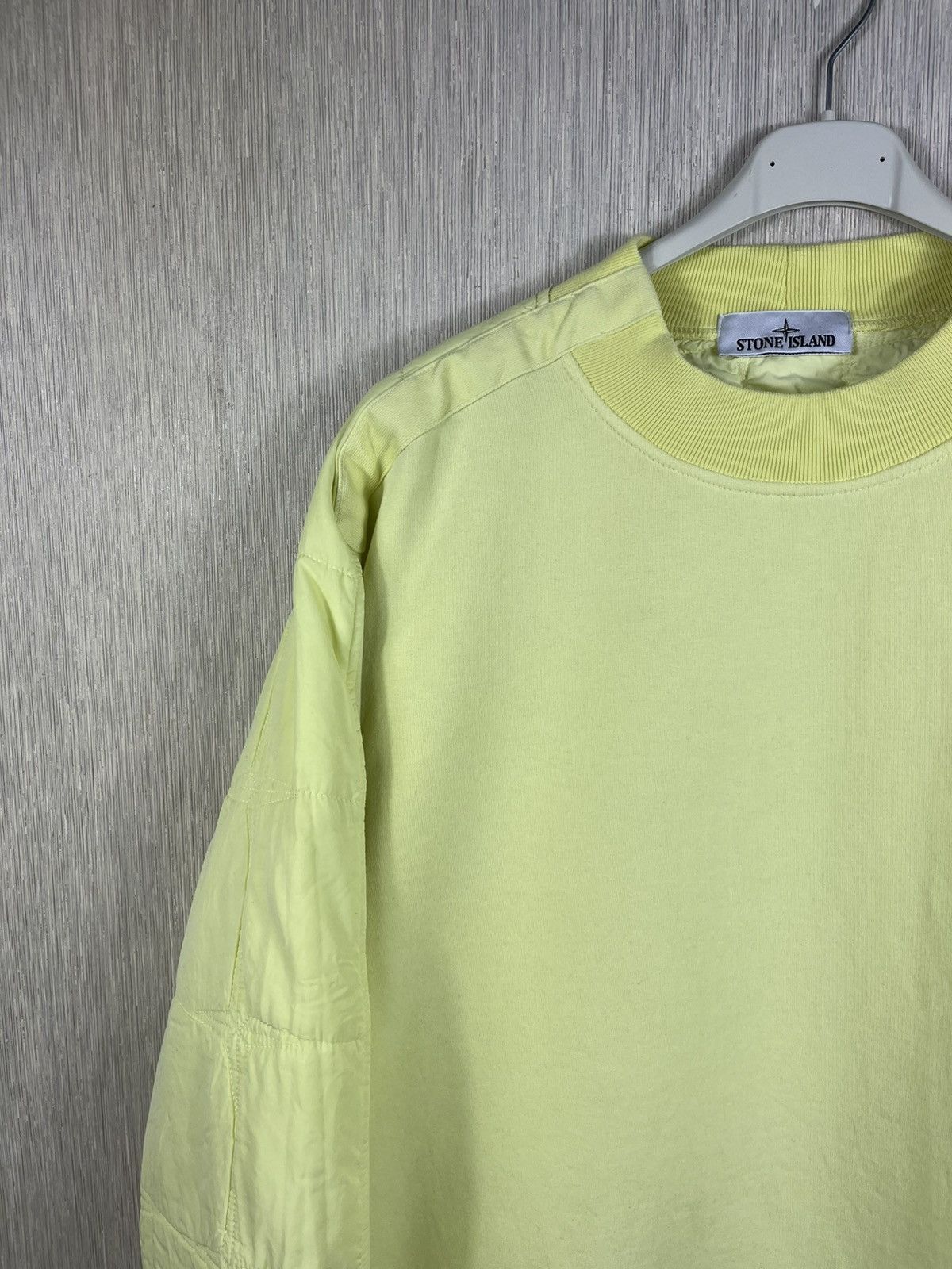 Stone Island Stone Island primaloft compass logo monogram sweatshirt Size US XL / EU 56 / 4 - 5 Thumbnail