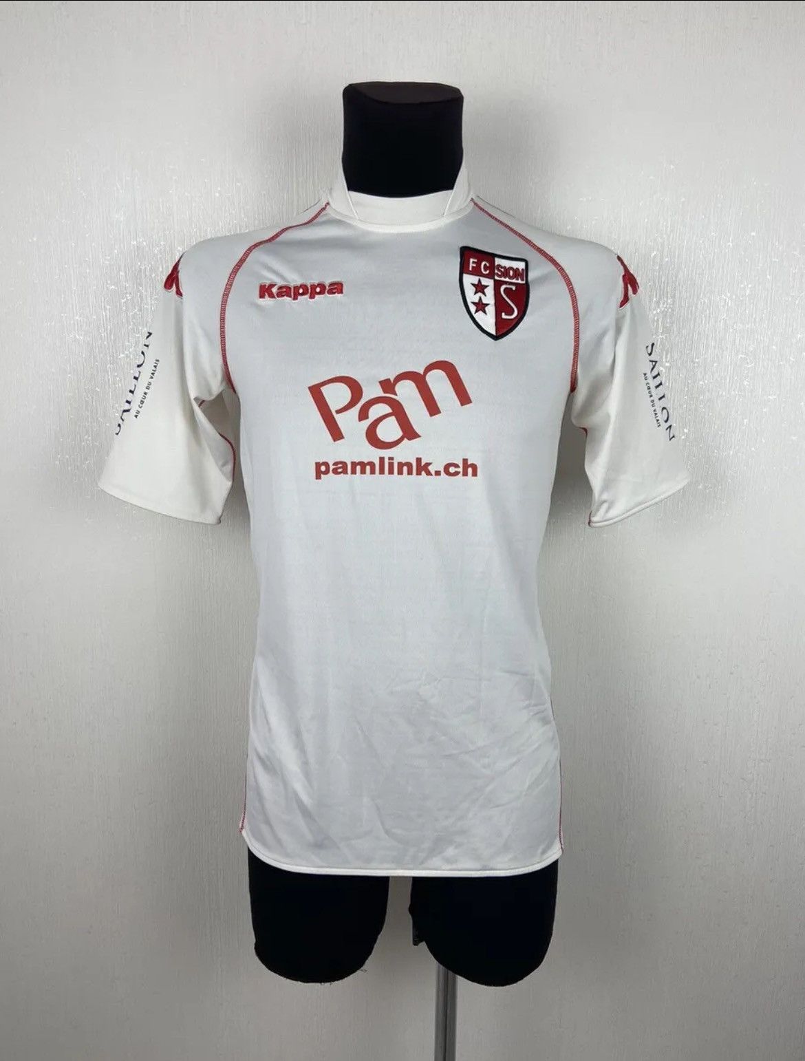 Kappa × Vintage FC Sion 2009/2010 Home Jersey Shirt #10 Cassie Kappa Size S Size US S / EU 44-46 / 1 - 2 Thumbnail