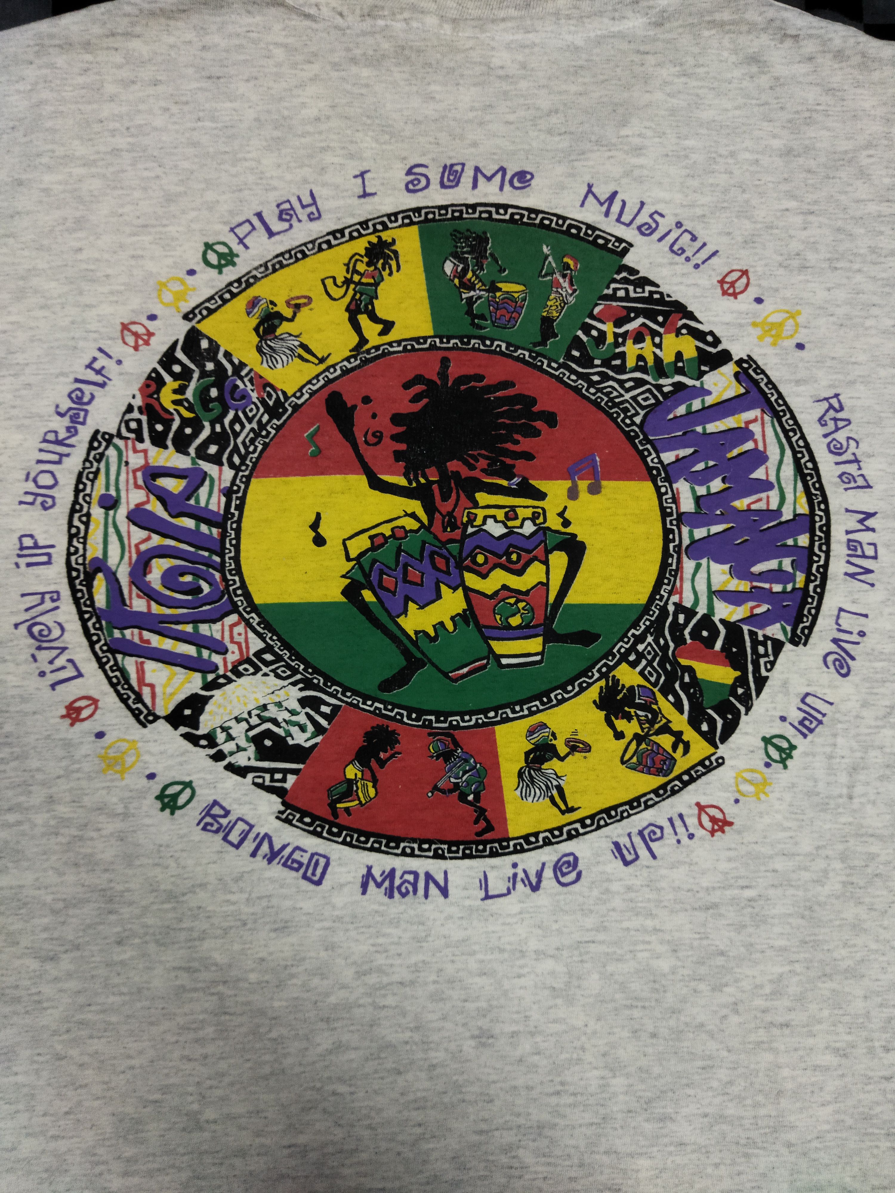 Vintage Vintage Irie Jamaica Size US L / EU 52-54 / 3 - 3 Thumbnail
