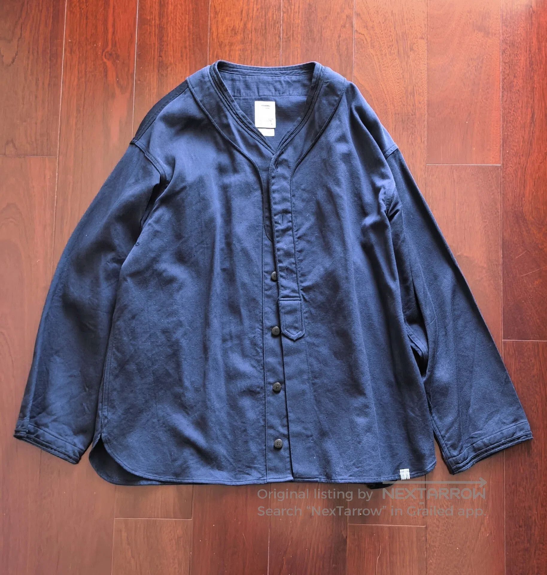 Visvim visvim wool linen blend baseball shirt. Size US M / EU 48-50 / 2 - 1 Thumbnail