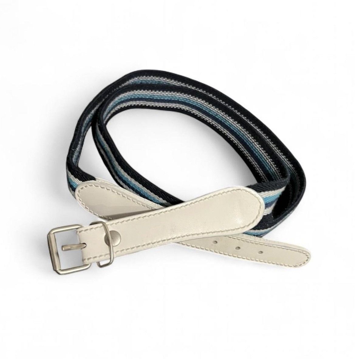 DIOR HOMME SS05 LEATHER/ELASTIC BELT