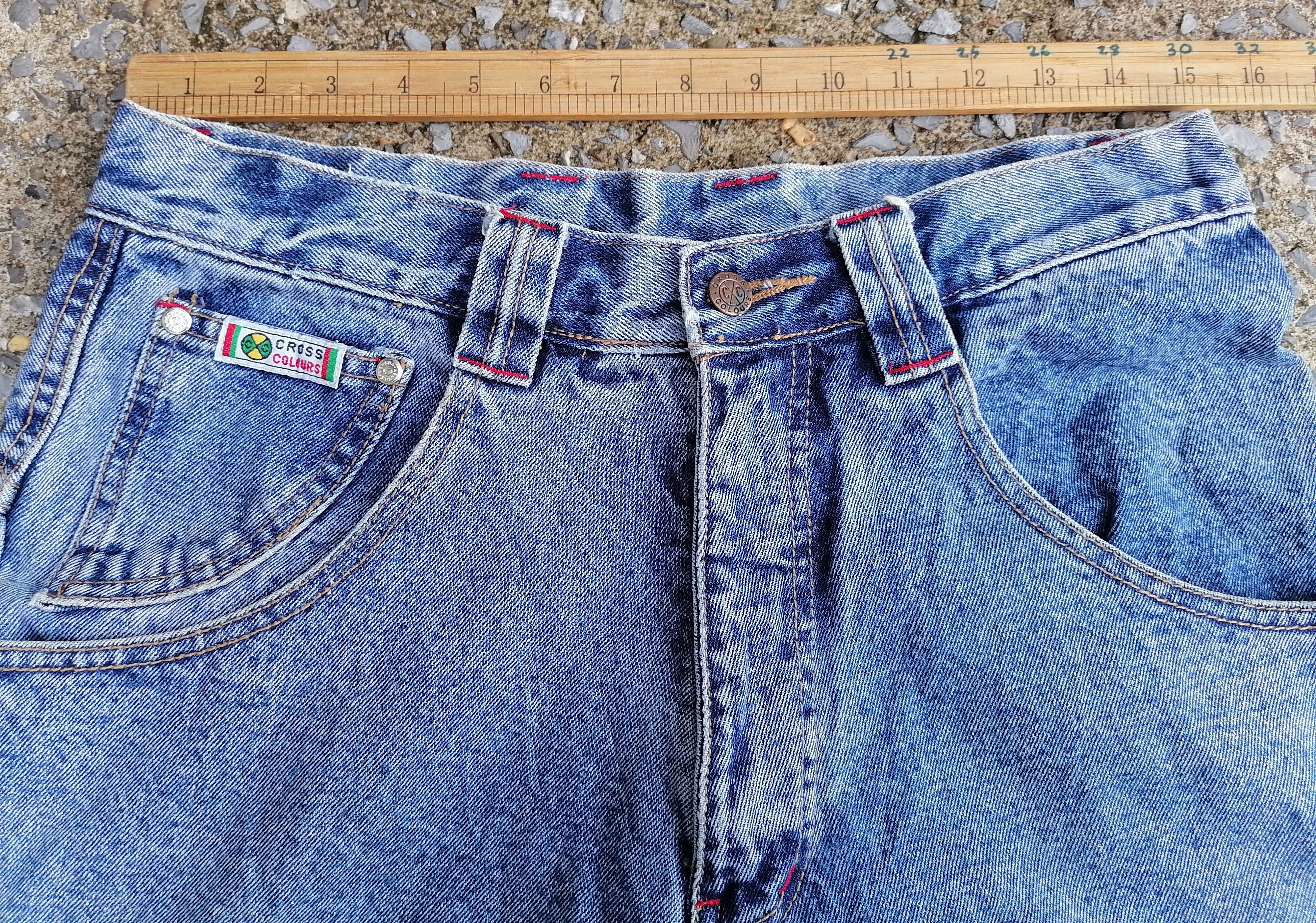 Cross Colours Cross Colours Nice Pocket Hip Hop Style jeans Size US 30 / EU 46 - 6 Thumbnail