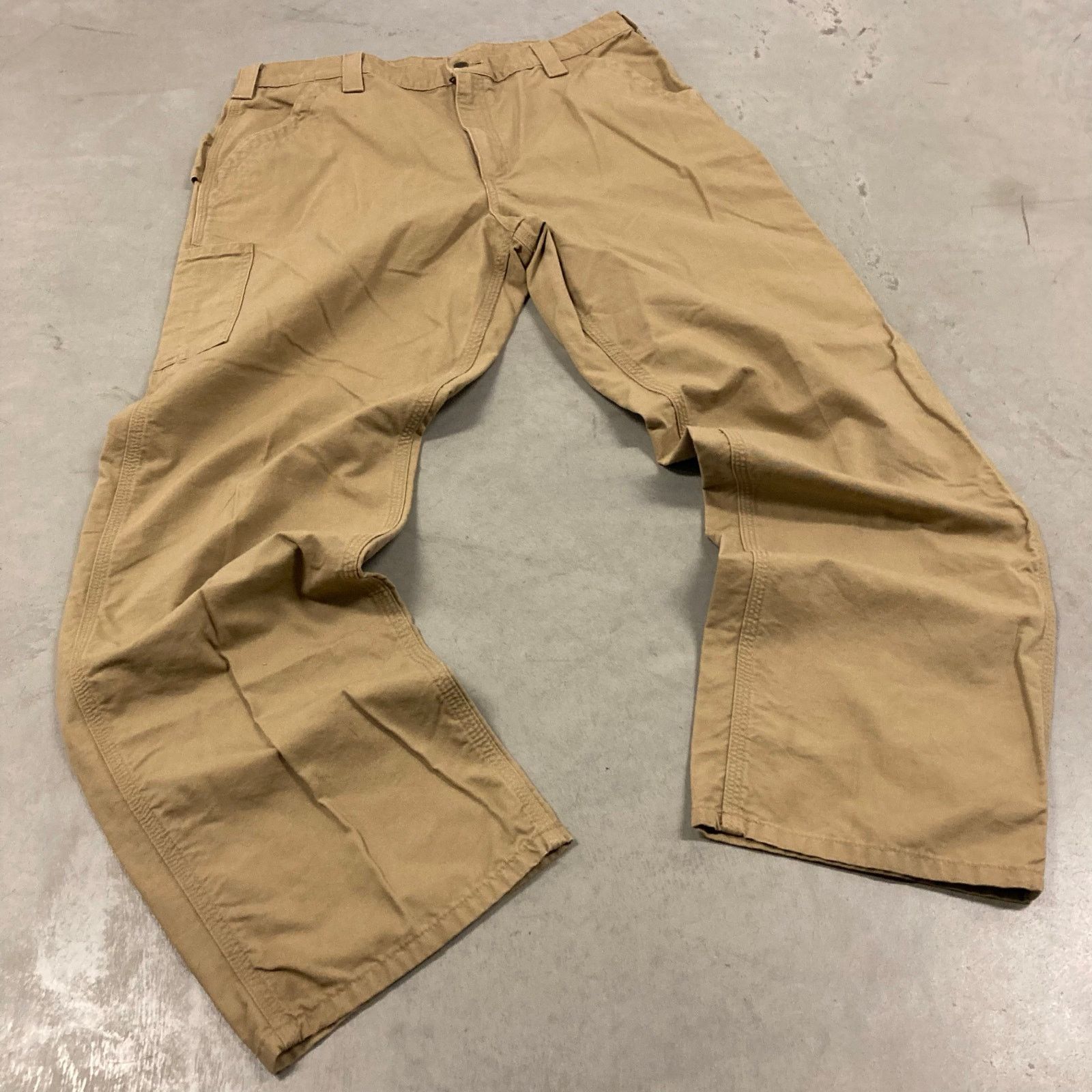 Carhartt × Vintage Y2K baggy carhartt carpenter Jeans 37x33 Size US 37 - 1 Thumbnail