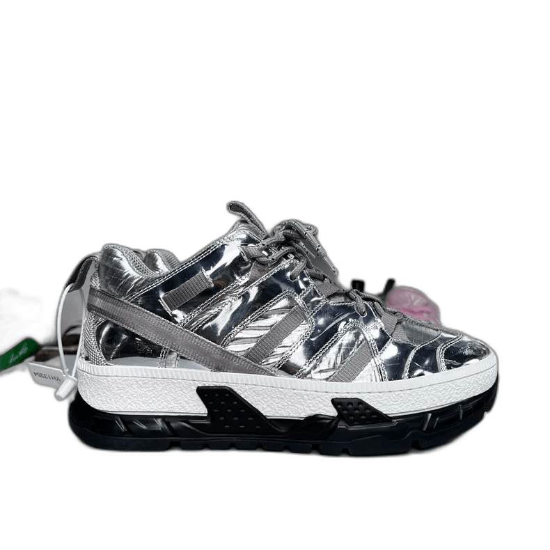 Burberry Burberry Silver Athletic Sneakers Size 39 Size US 9 / EU 42 - 1 Thumbnail