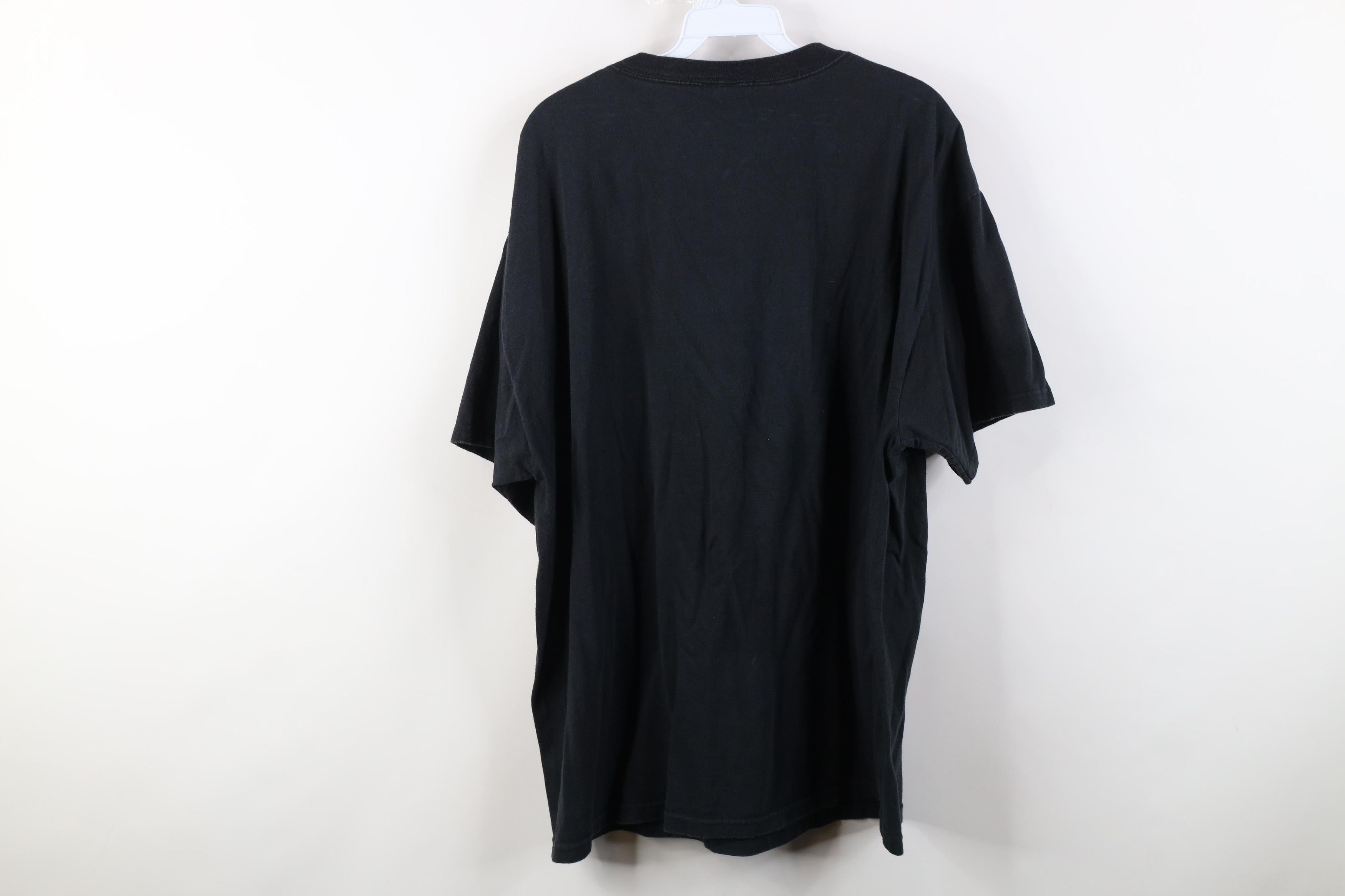 Vintage Vintage 90s Rusk Artist Short Sleeve T-Shirt Black Cotton Size US XL / EU 56 / 4 - 13 Thumbnail