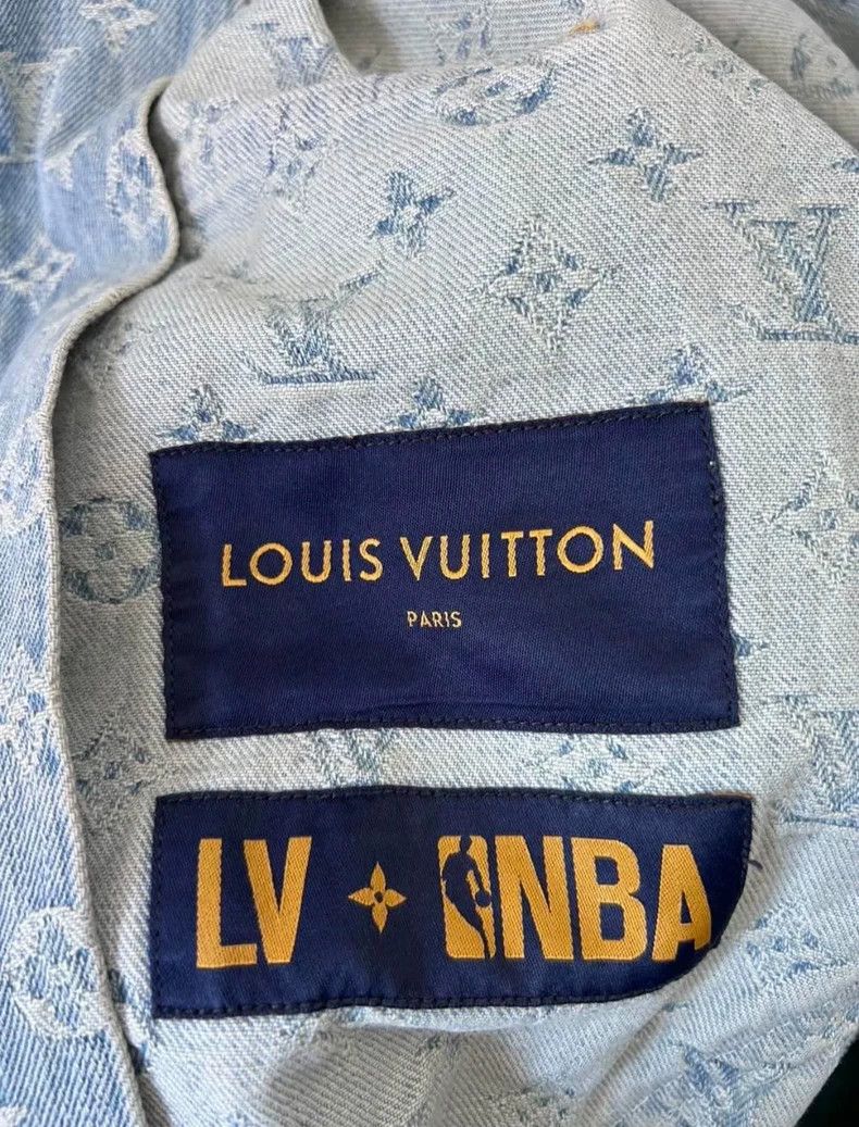 Louis Vuitton Louis Vuitton Nba co-branded blue presbyopic full print de Size US M / EU 48-50 / 2 - 3 Thumbnail