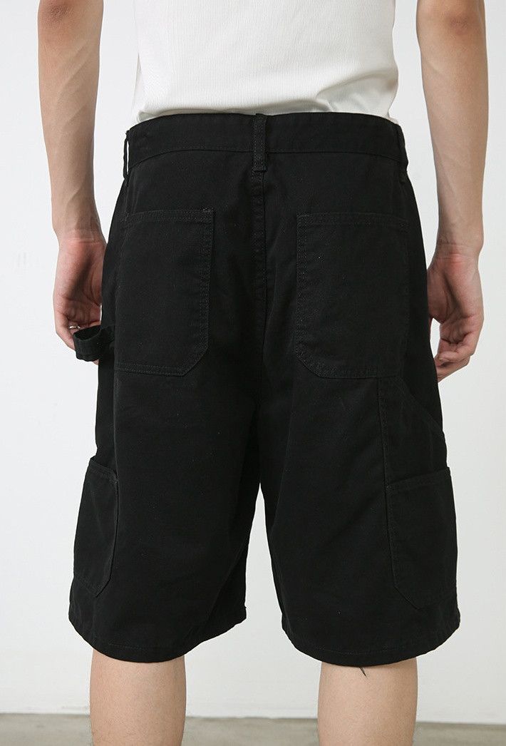 Designer × Japanese Brand Washed distressed vintage denim shorts Size US 32 / EU 48 - 2 Thumbnail