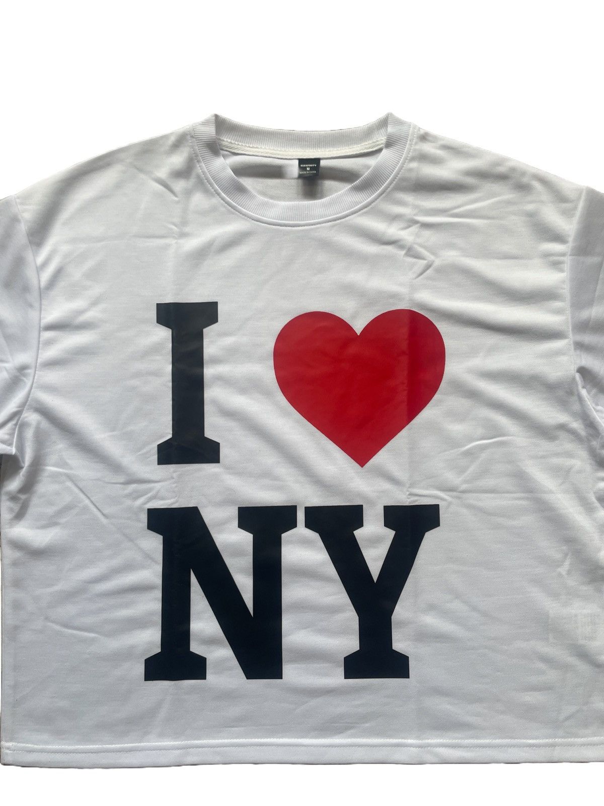 Other Manfinity I Love NY Boxy Tee Size US M / EU 48-50 / 2 - 2 Thumbnail