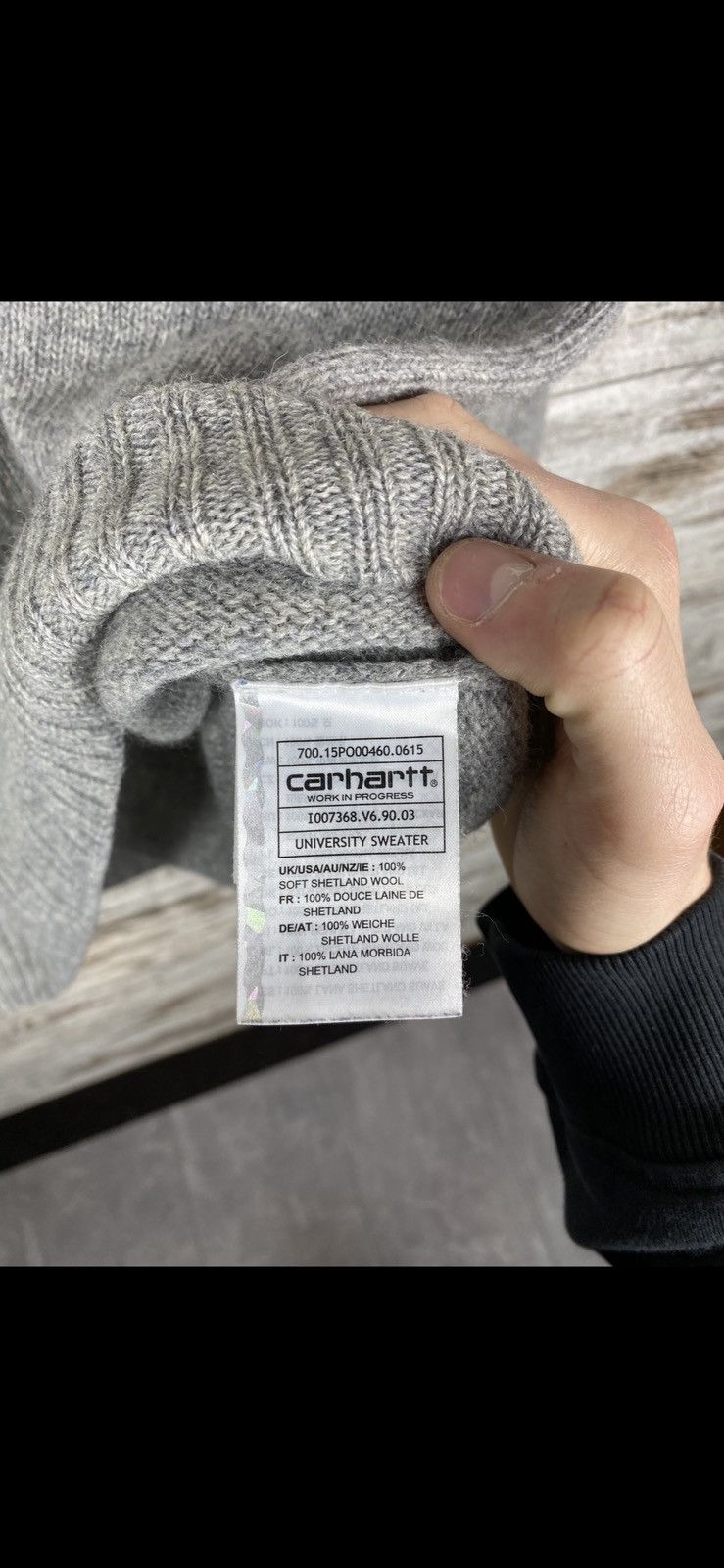 Carhartt × Vintage Mens Vintage Carhartt Wool Knitted Sweater Opium Y2K Size US M / EU 48-50 / 2 - 4 Thumbnail