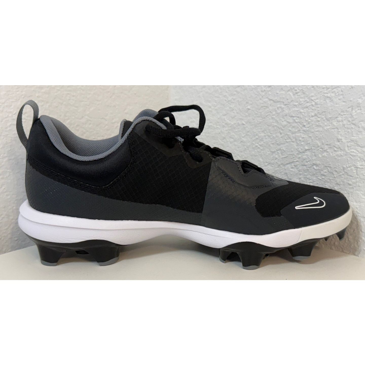 Nike NIKE FORCE TROUT 9 PRO MCS "BASEBALL CLEATS" BLK-WH SZ 10.5 Size US 10.5 / EU 43-44 - 5 Thumbnail