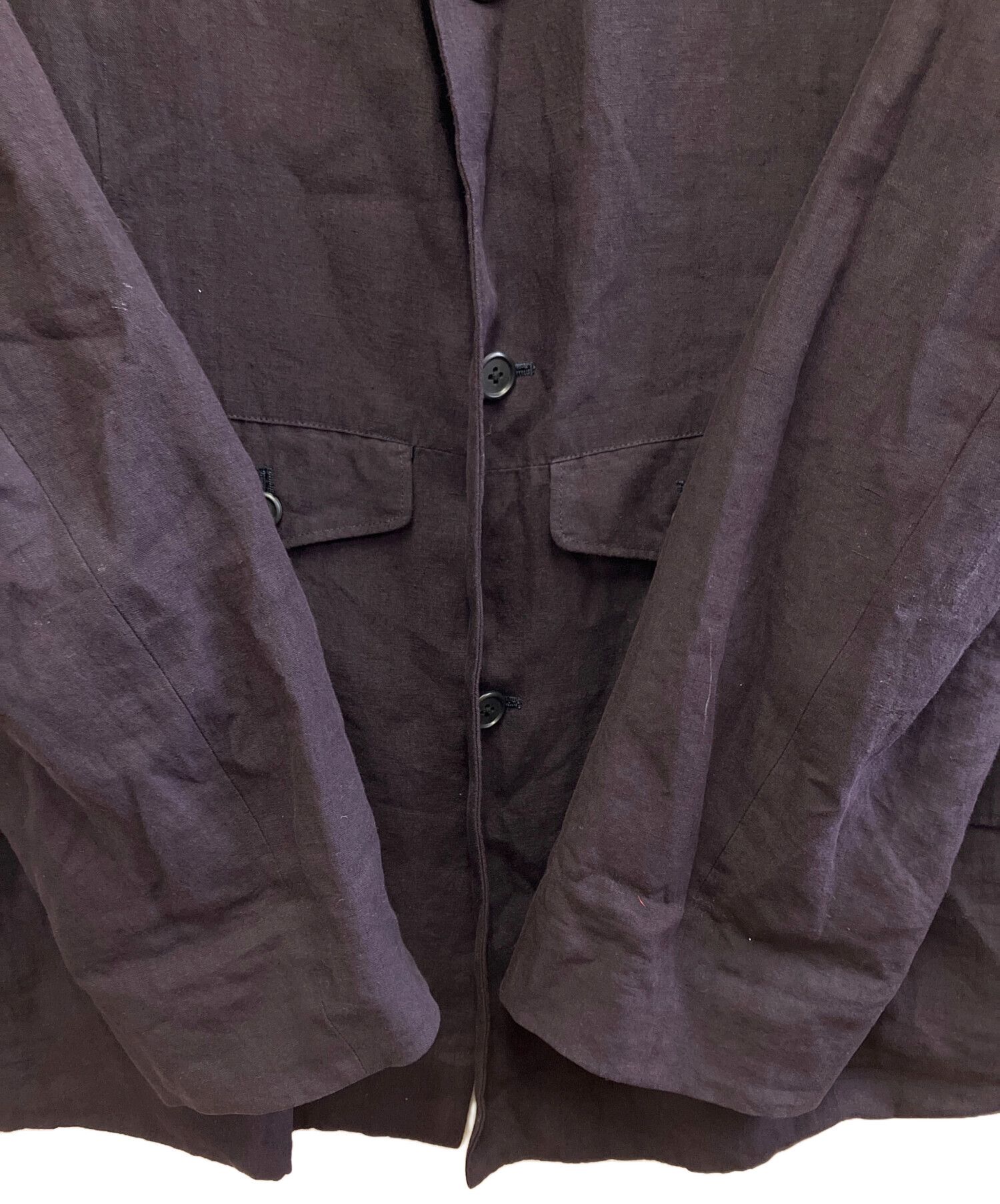 Yohji Yamamoto yohji yamamoto pour homme linen coat Size US M / EU 48-50 / 2 - 5 Thumbnail