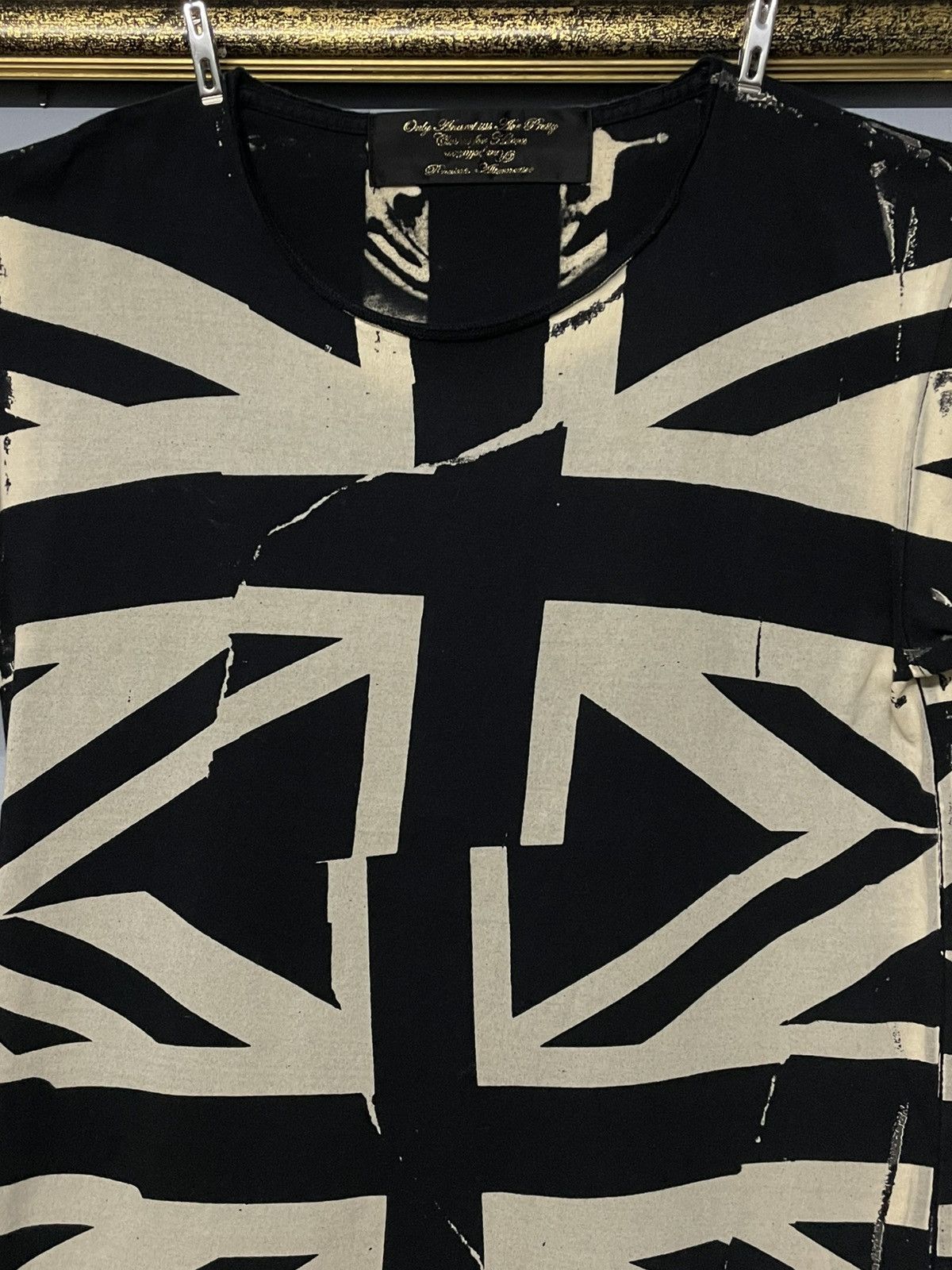 Japanese Brand Vintage 1990s Japan Rna Punk Anarchy Flag Mosquitohead Style Size US M / EU 48-50 / 2 - 3 Thumbnail